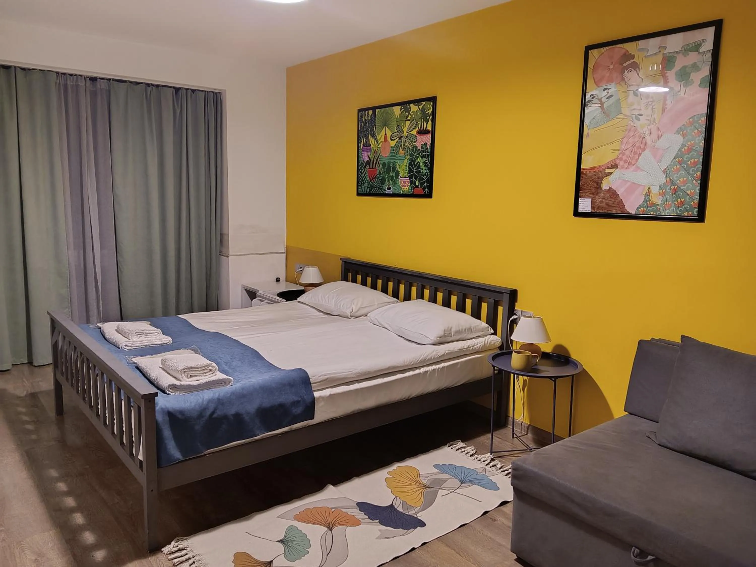 Bed in Hestia - Hotel, Wine and View