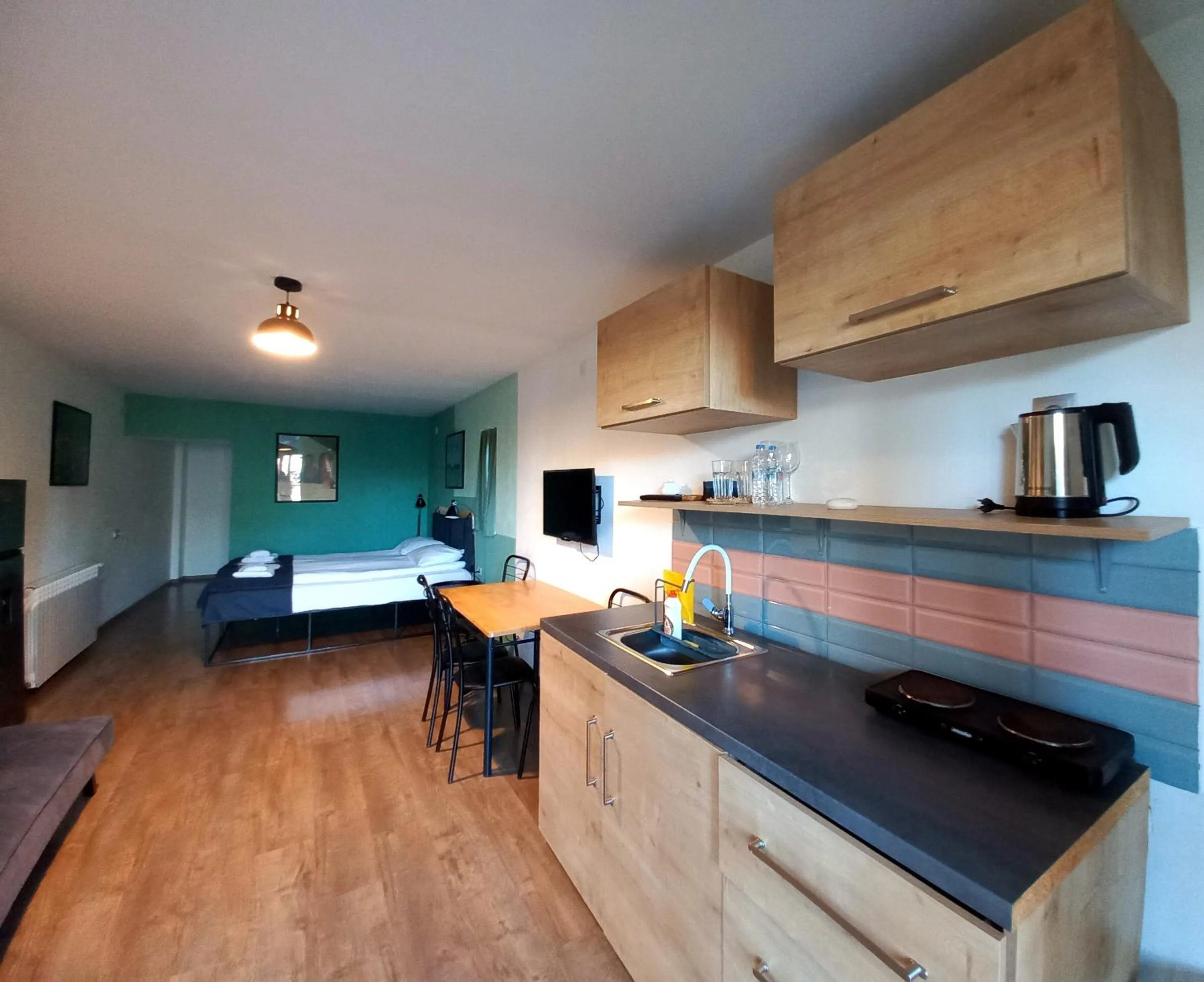 Bed in Hestia - Hotel, Wine and View