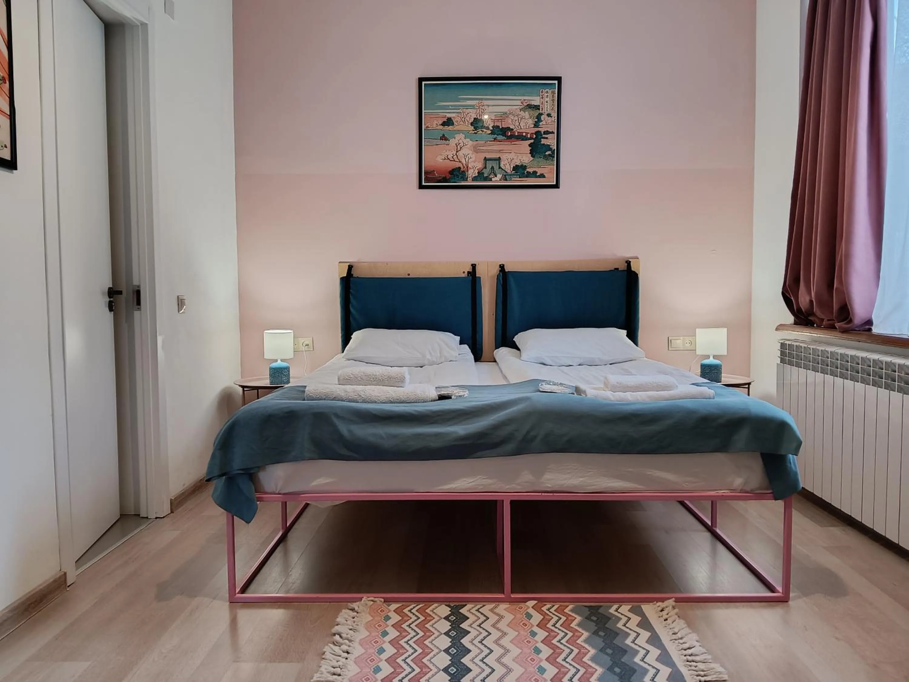 Bed in Hestia - Hotel, Wine and View