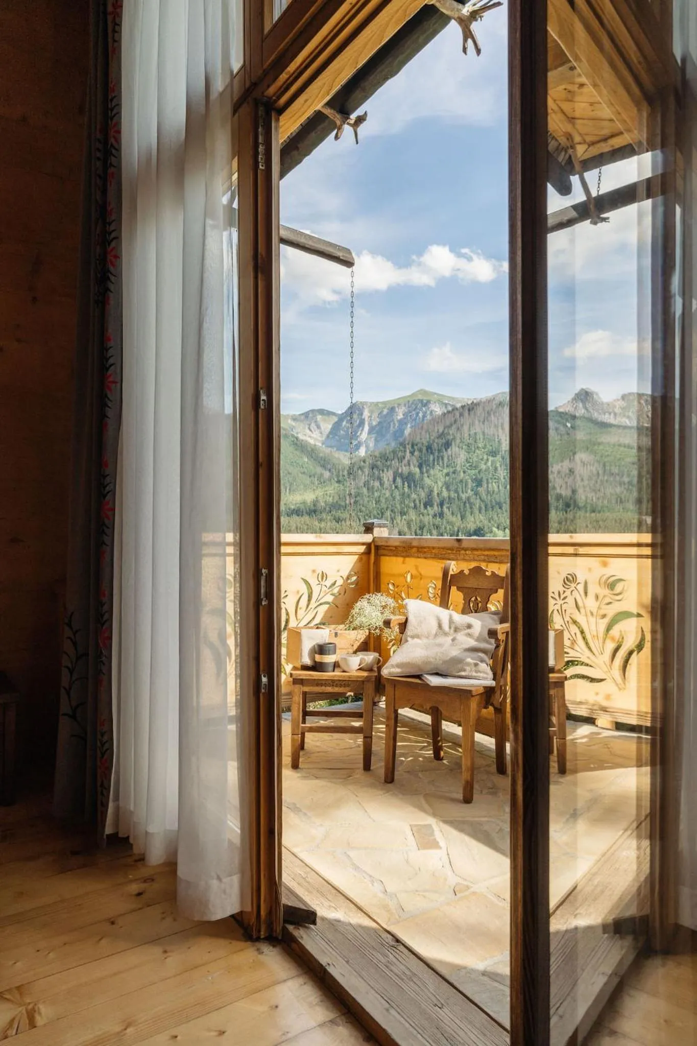 Balcony/Terrace in Podhalańskie Tarasy - LoftAffair