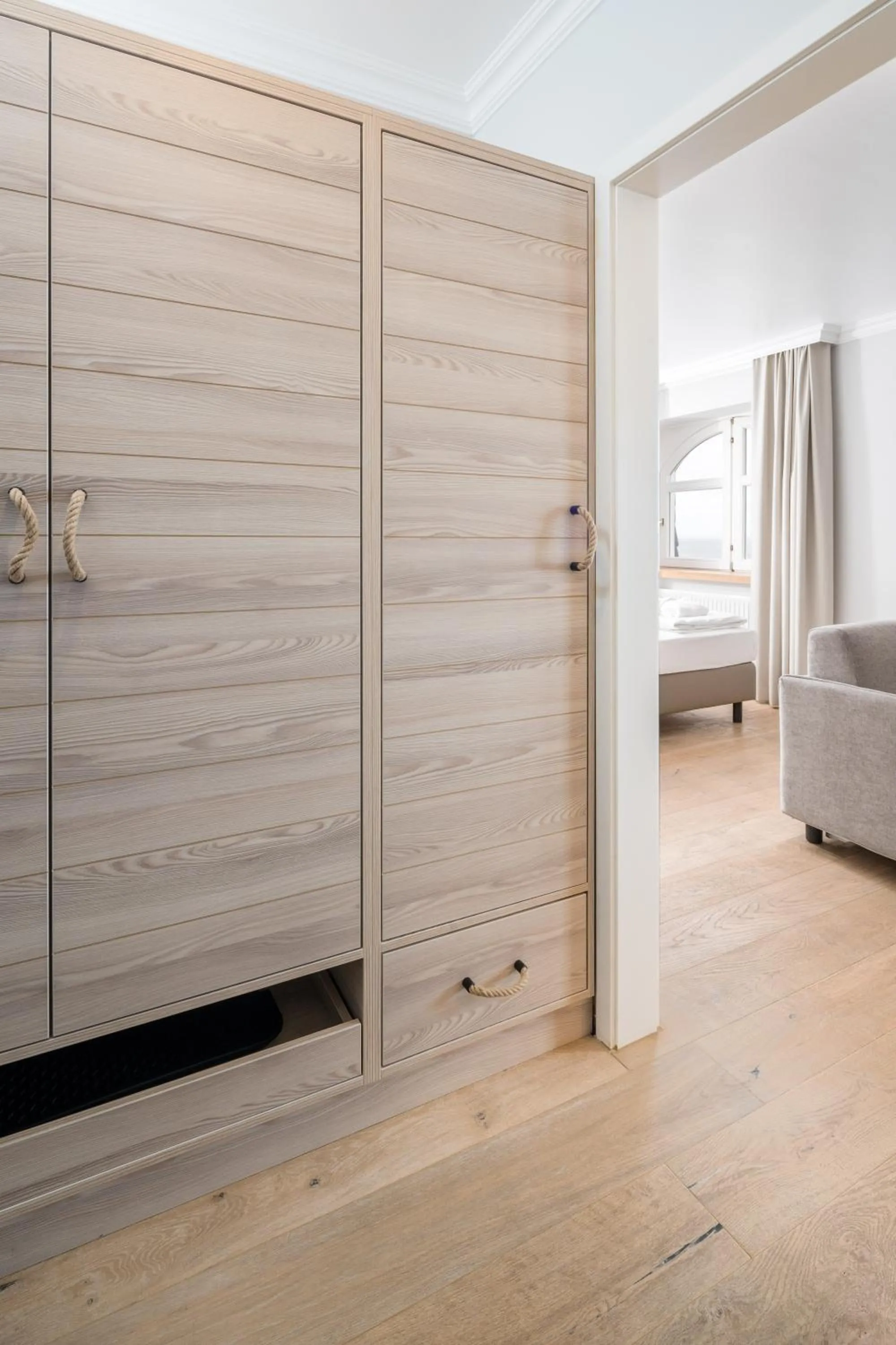 Photo of the whole room, Bed in Strandhotel Gerken