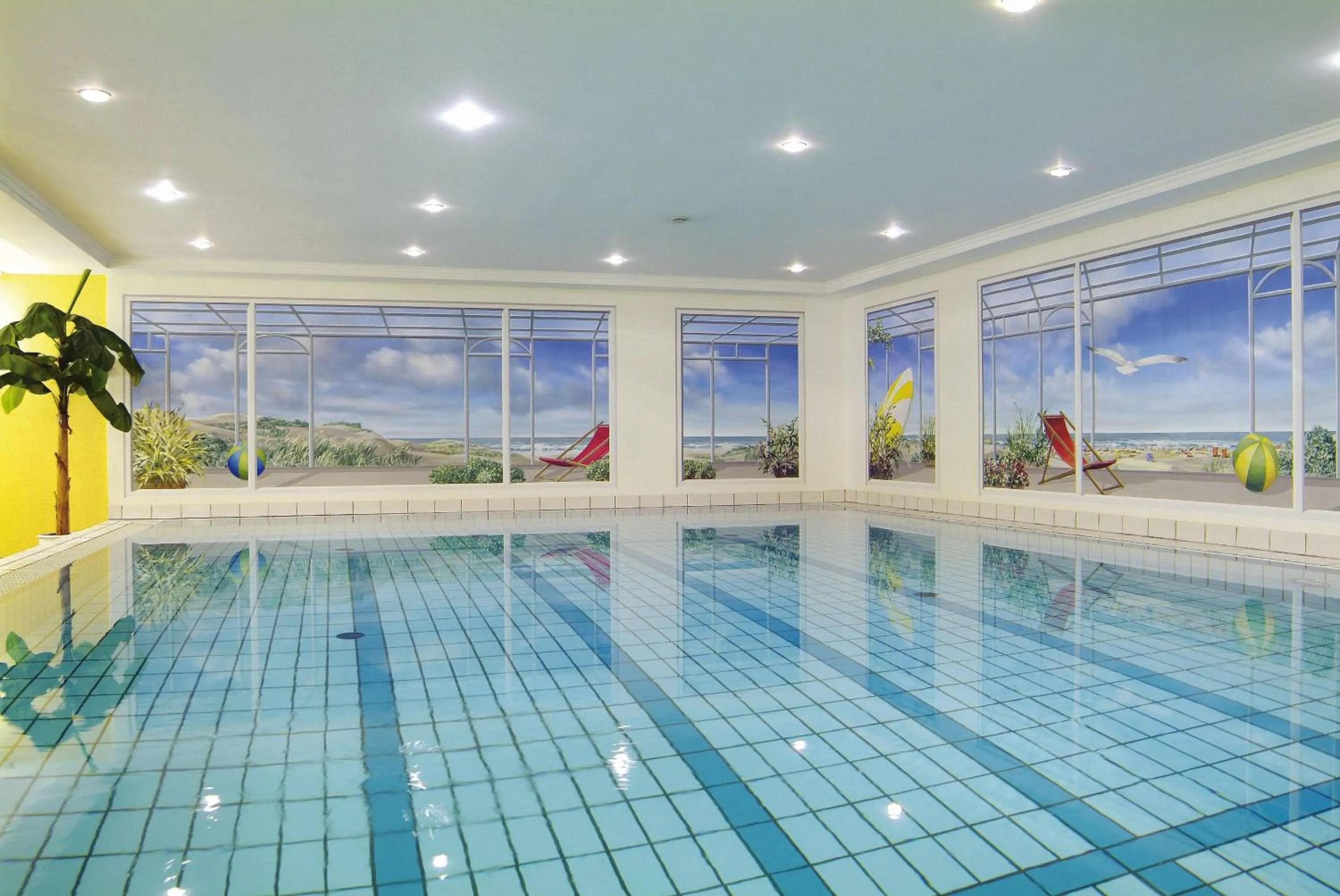 Swimming pool in Strandhotel Gerken
