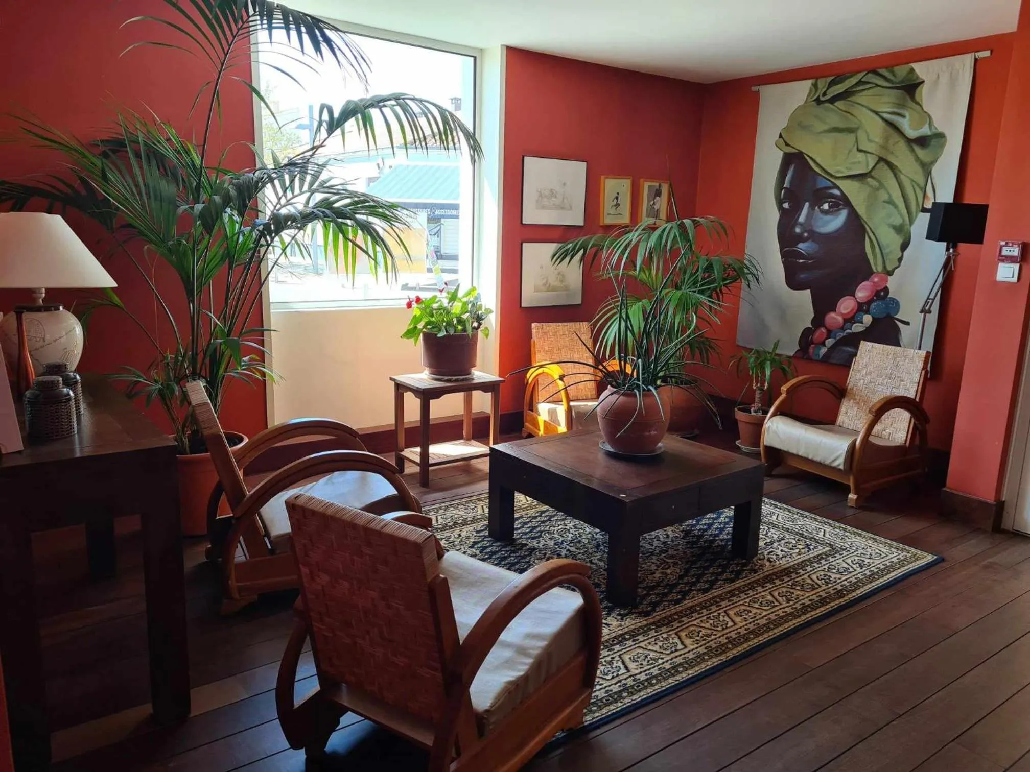 Living room in Hotel Cap D'Ambre