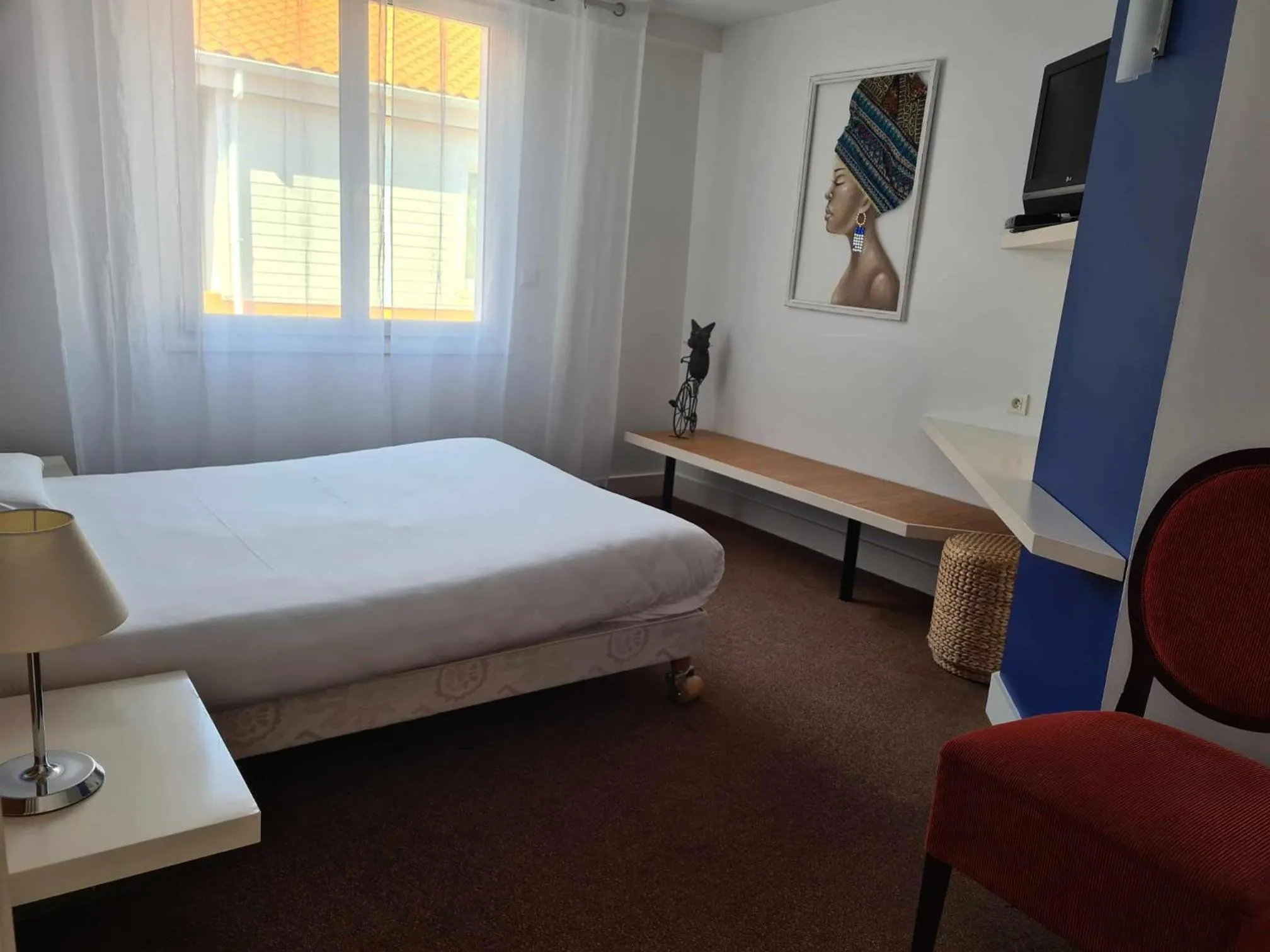 Bed in Hotel Cap D'Ambre