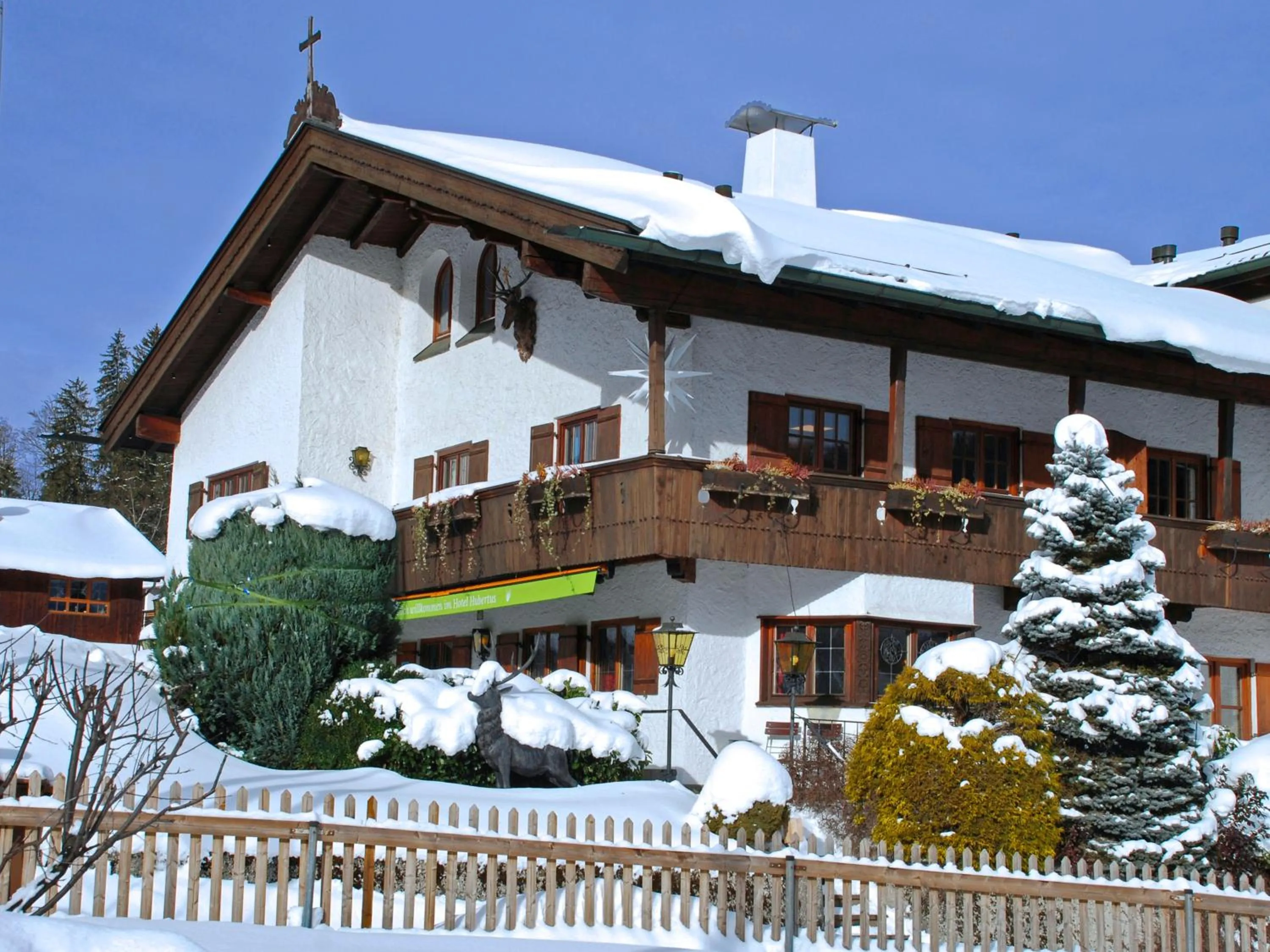 Property building in Hotel Hubertus Schliersee