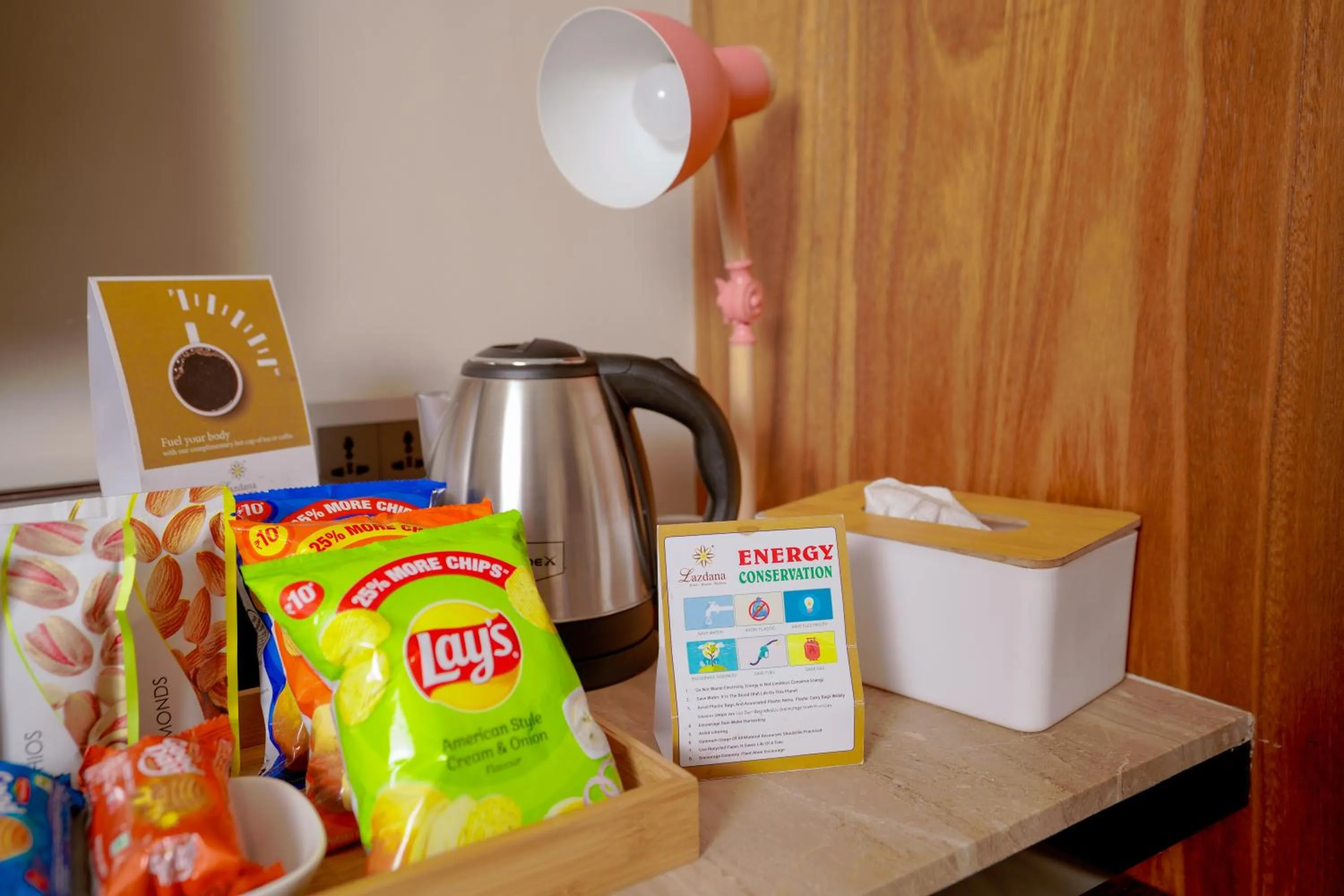 Coffee/tea facilities in Lazdana Hotel Bangalore