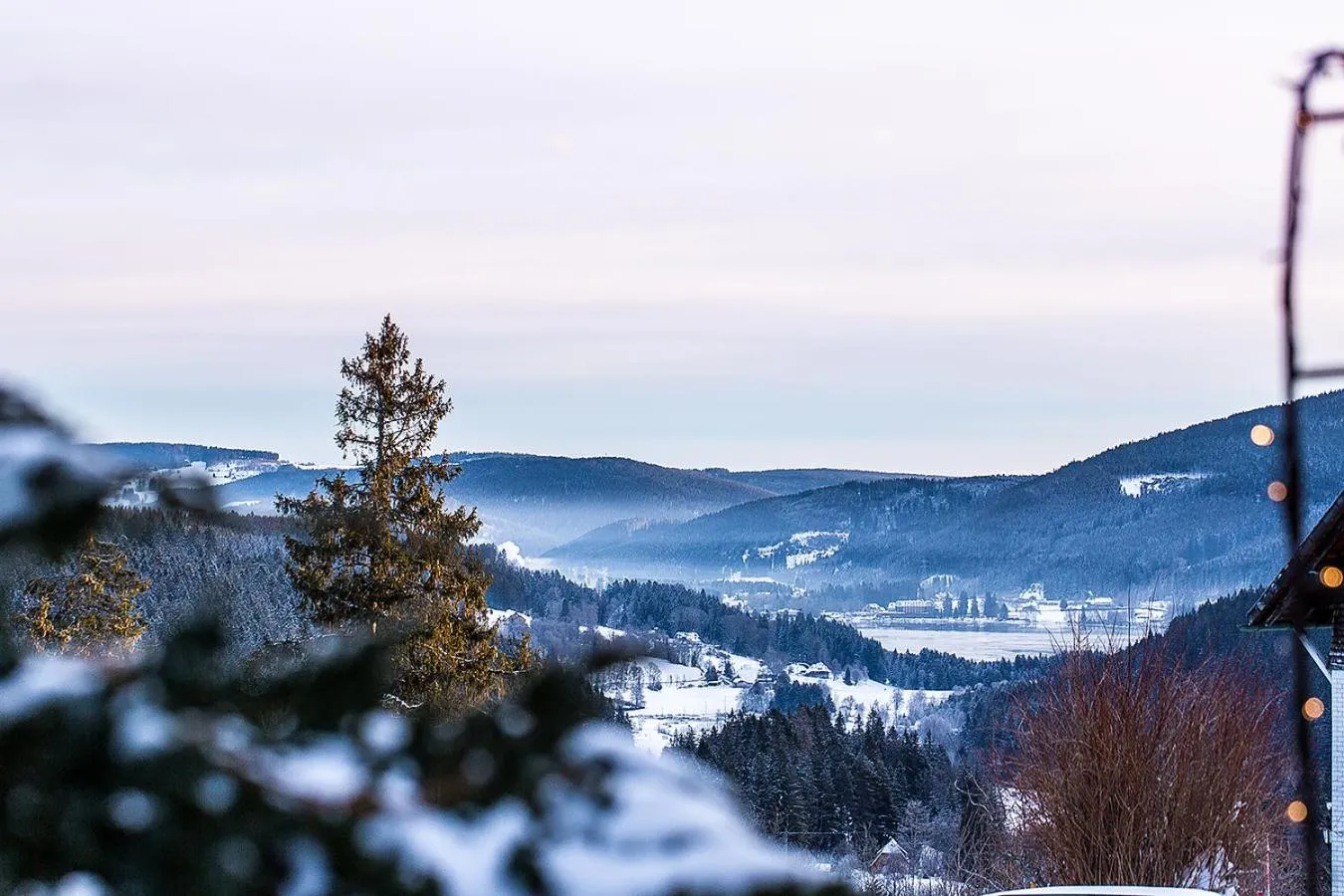 Lake view in Hotel Diana