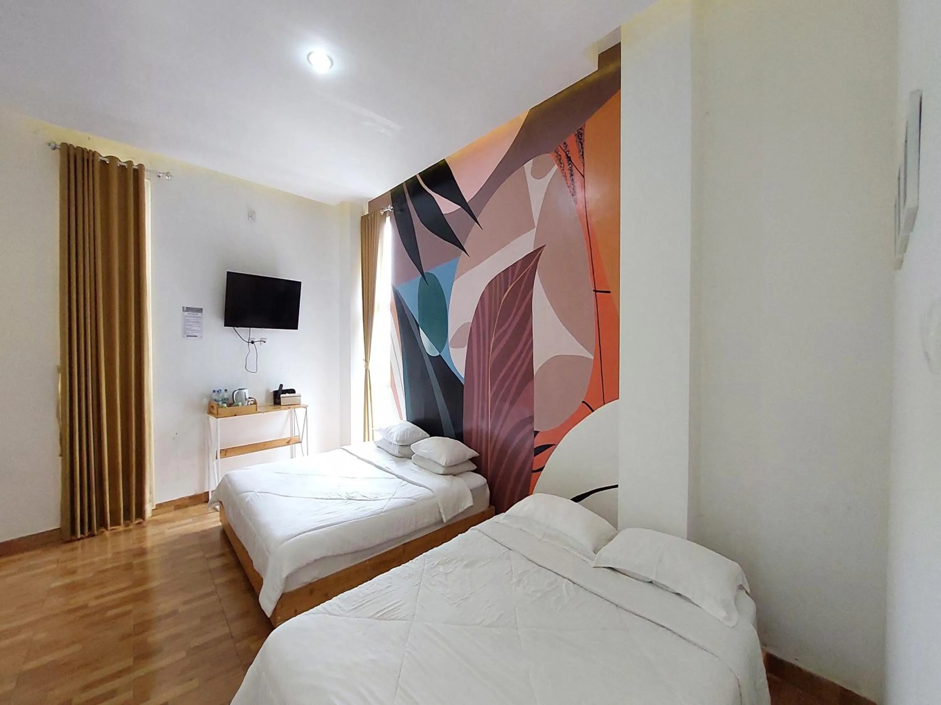 Bed in D'Journey Hotel