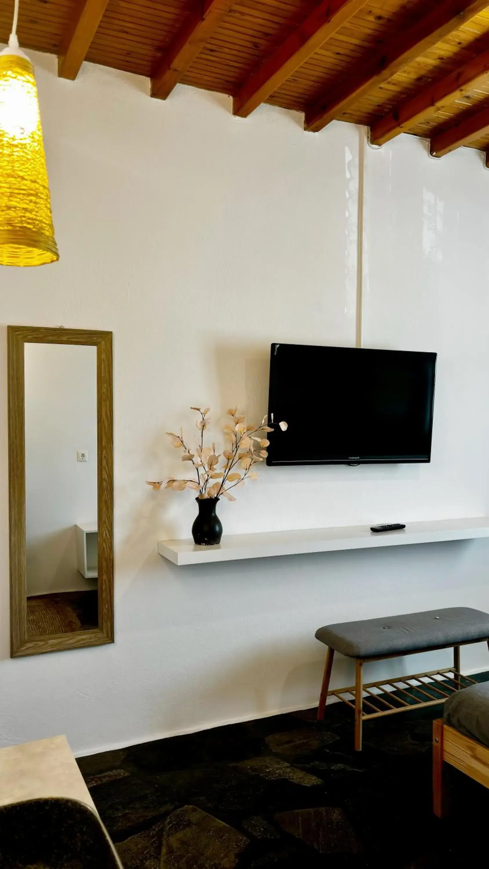 Classic Triple Room in Vougli View Mykonos Classic Triple Room in Vougli View Mykonos