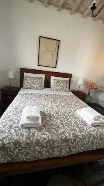 Bed in Vougli View Mykonos