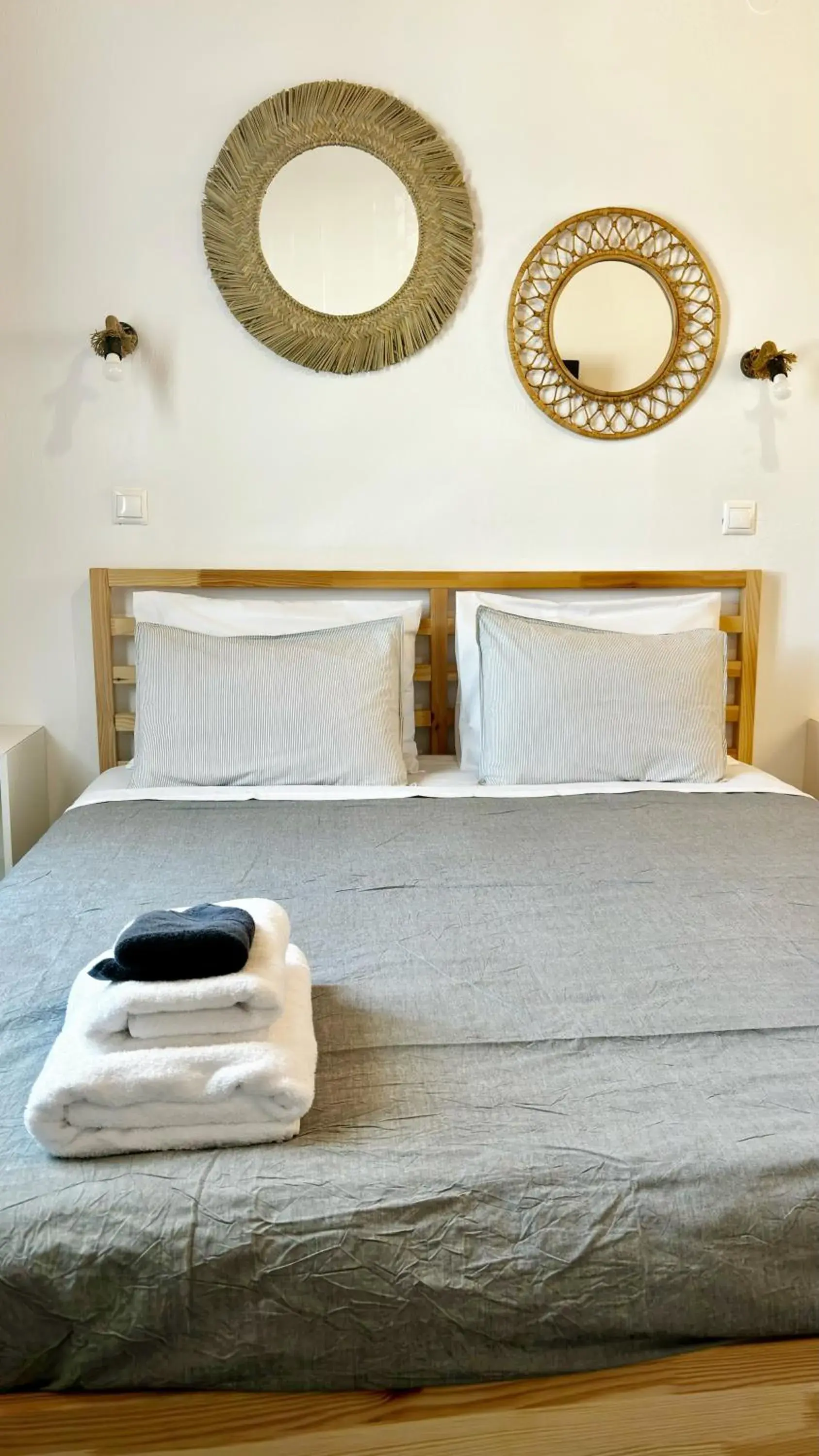 Classic Triple Room in Vougli View Mykonos Classic Triple Room in Vougli View Mykonos