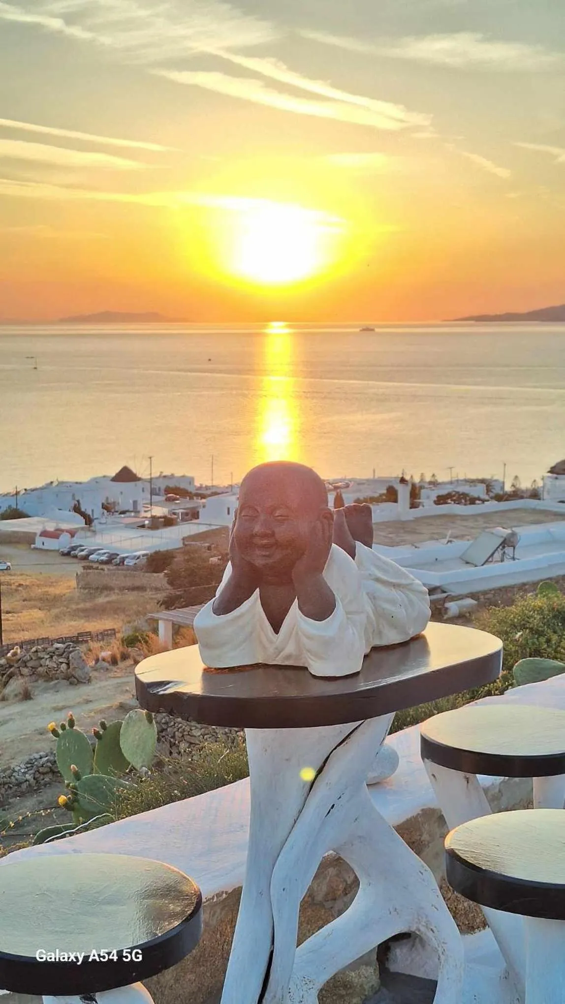 Natural landscape in Vougli View Mykonos