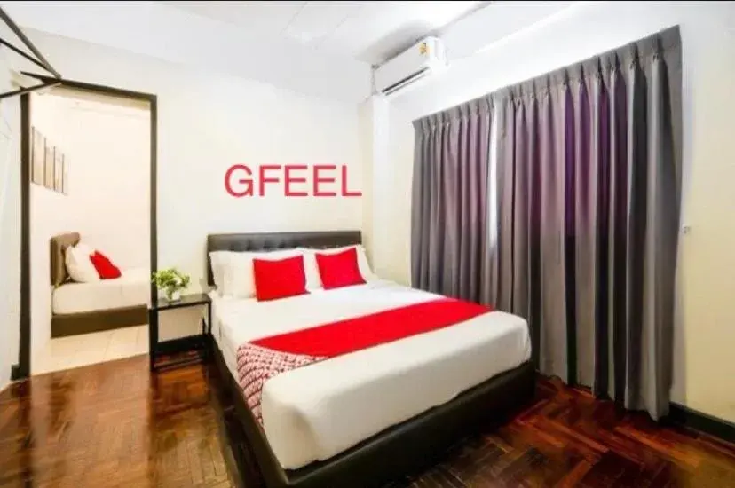 Double or Twin Room with Shared Bathroom in Gfeel Hostel Double or Twin Room with Shared Bathroom in Gfeel Hostel