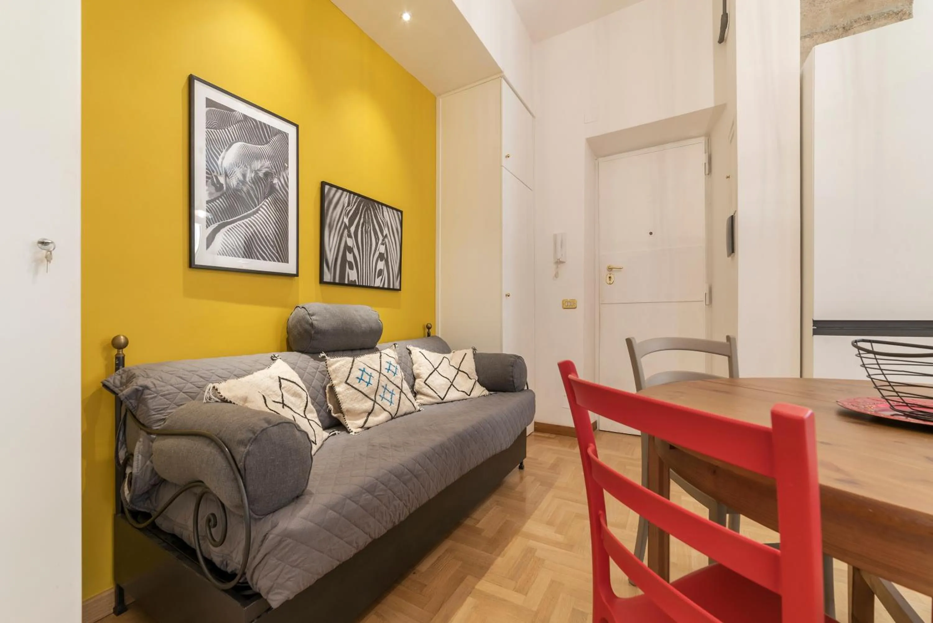 Living room in GuestHost - San Giovanni Laterano Cozy Flat