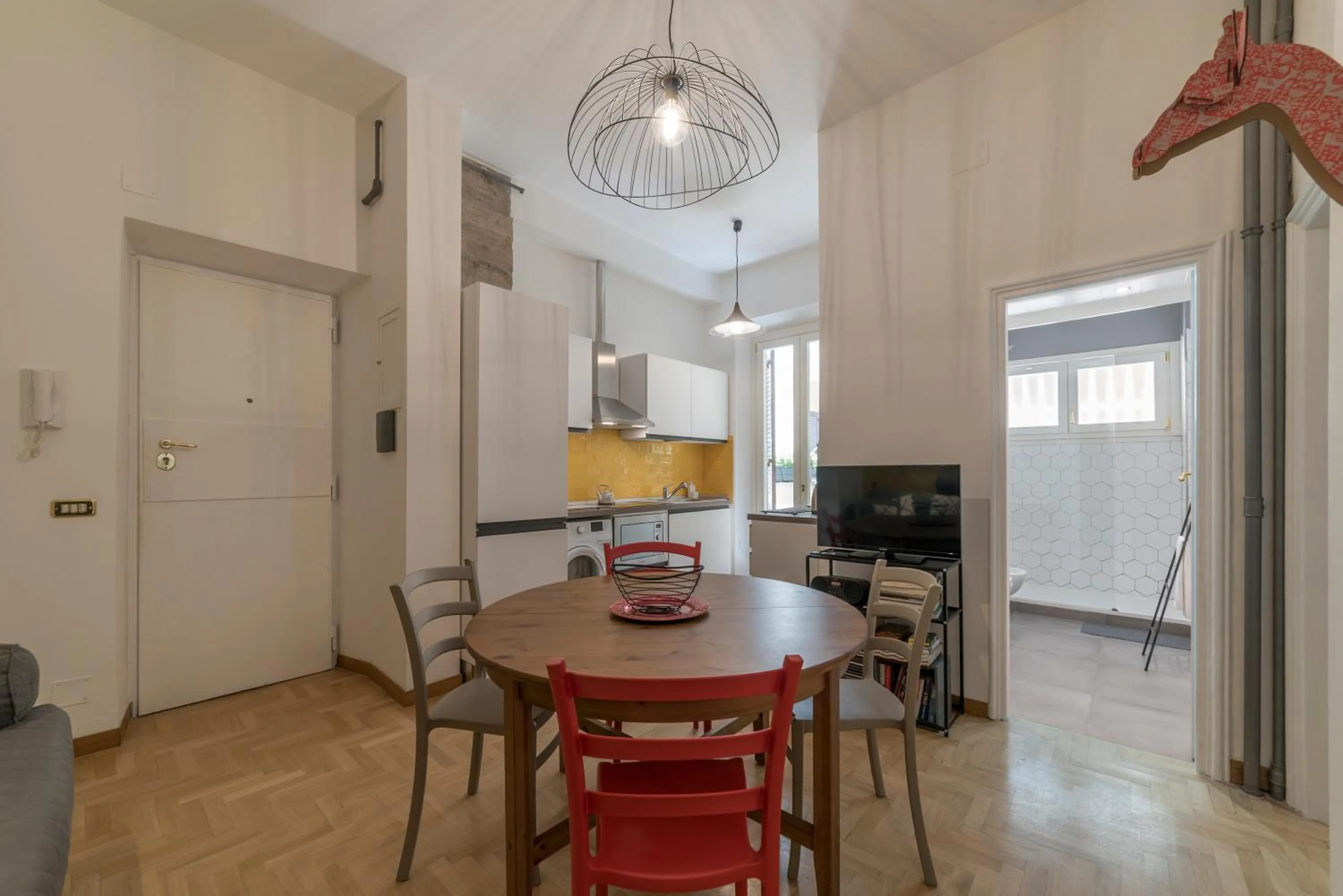 Living room in GuestHost - San Giovanni Laterano Cozy Flat