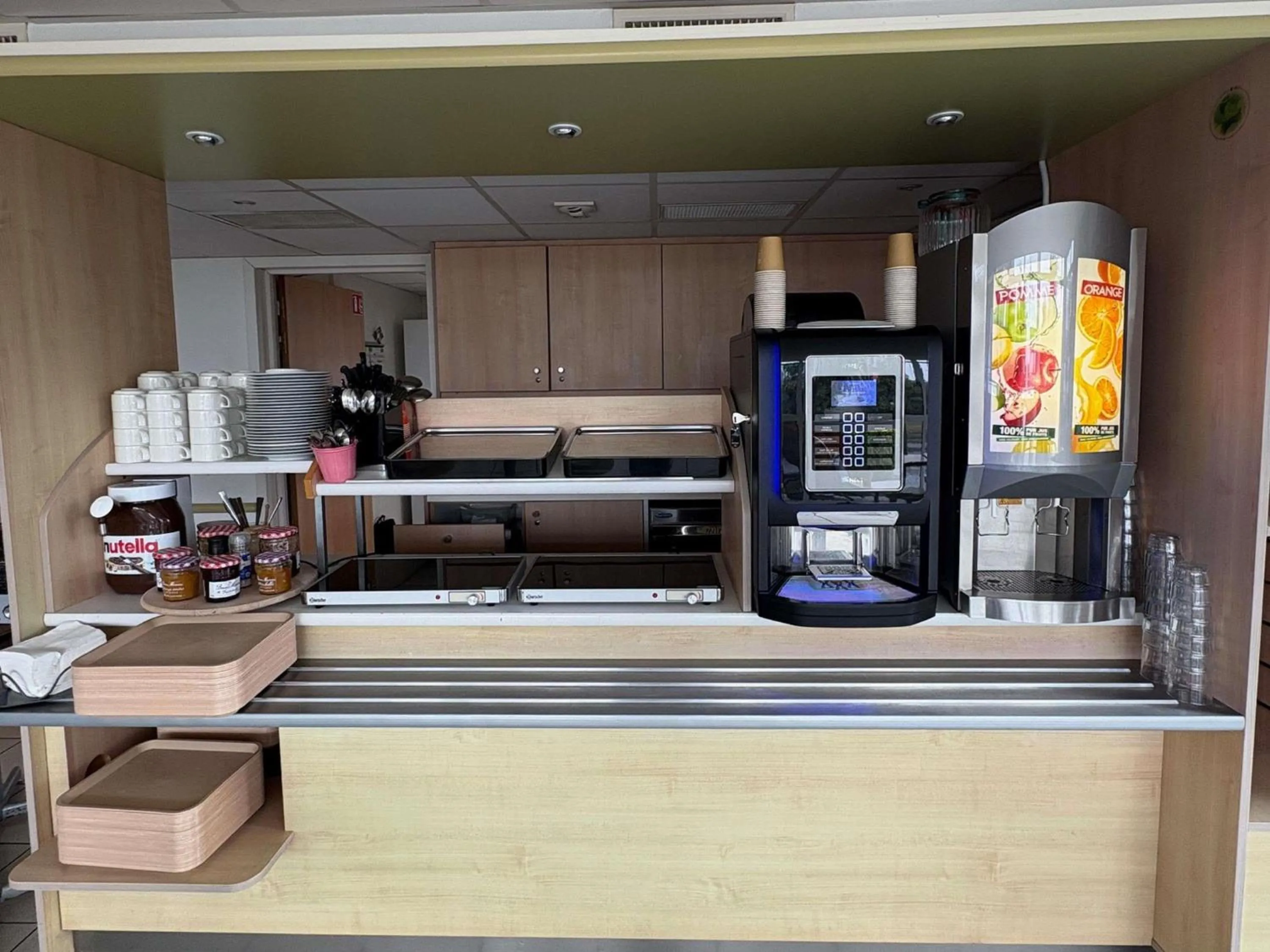 Breakfast in Ibis Budget Ancenis