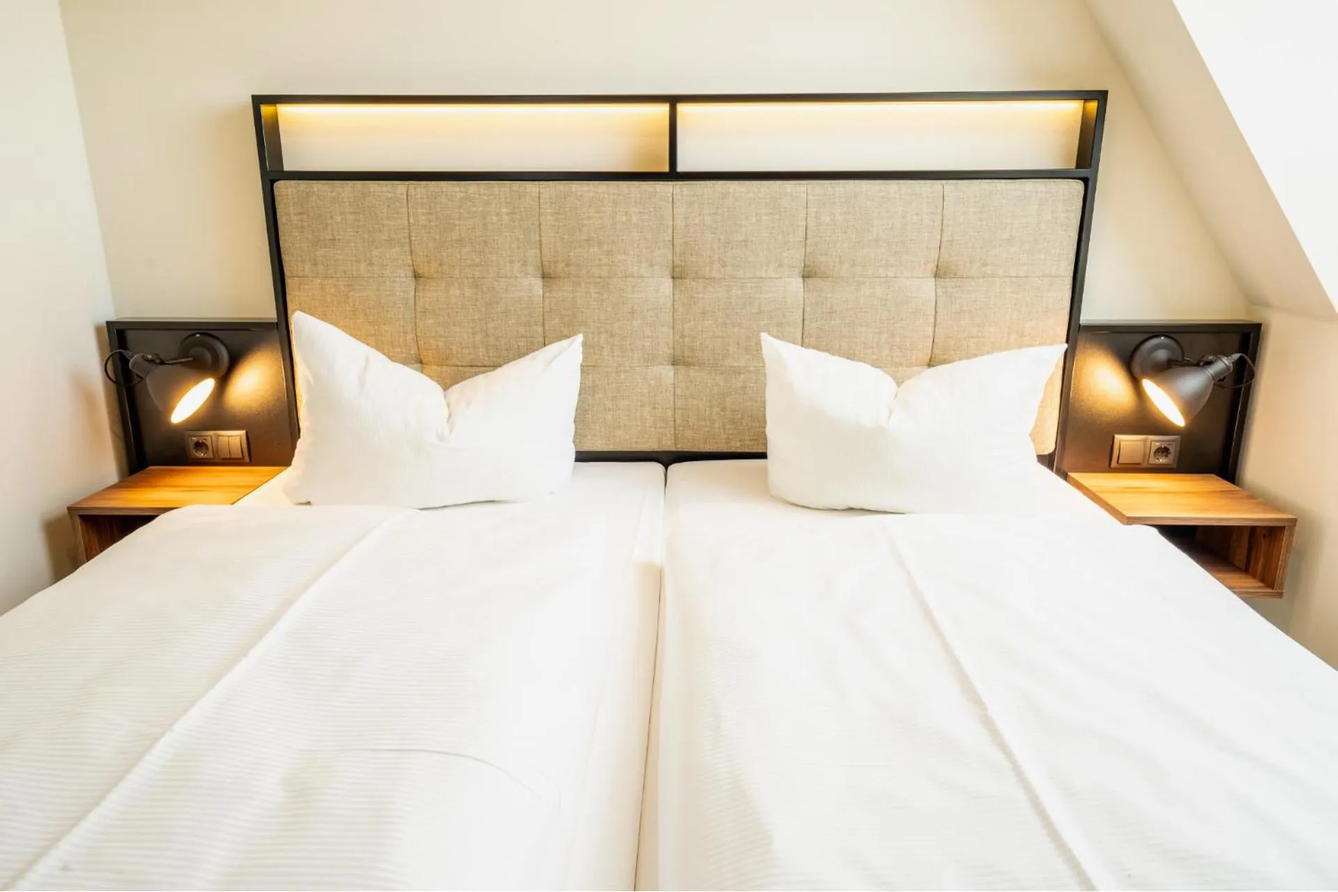 Bed in SOLTHUS Hotel&SPA