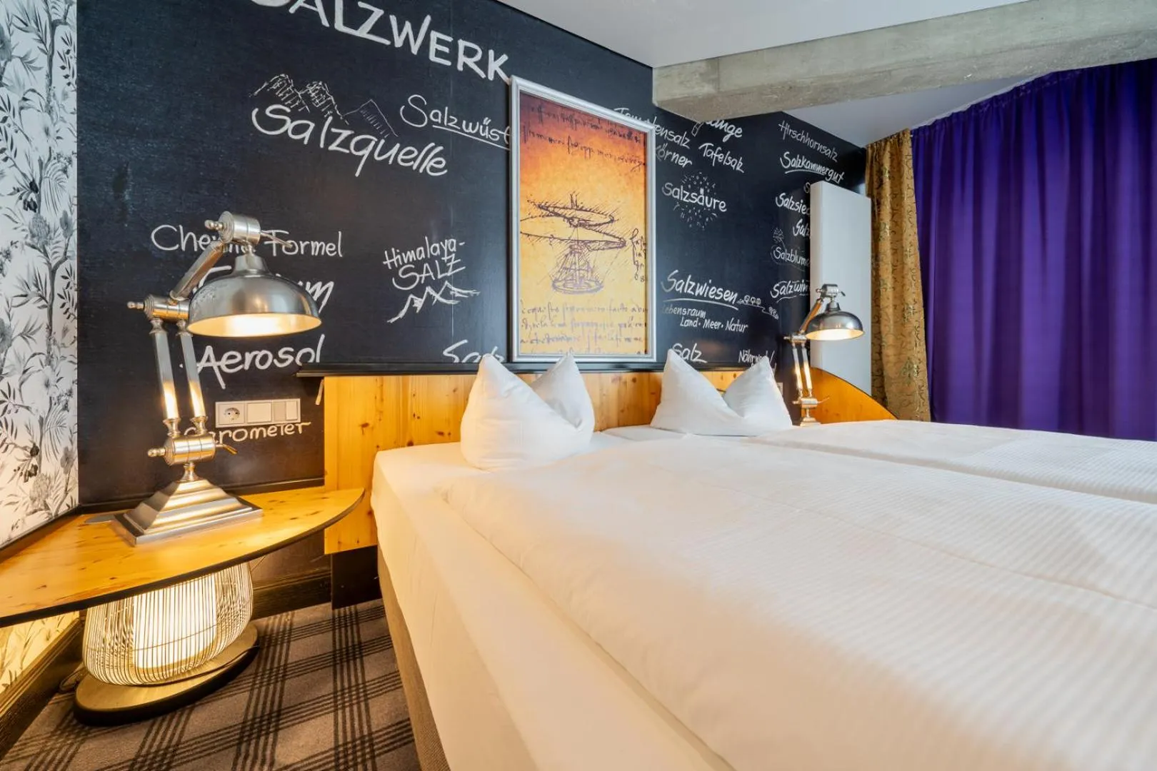 Bed in SOLTHUS Hotel&SPA