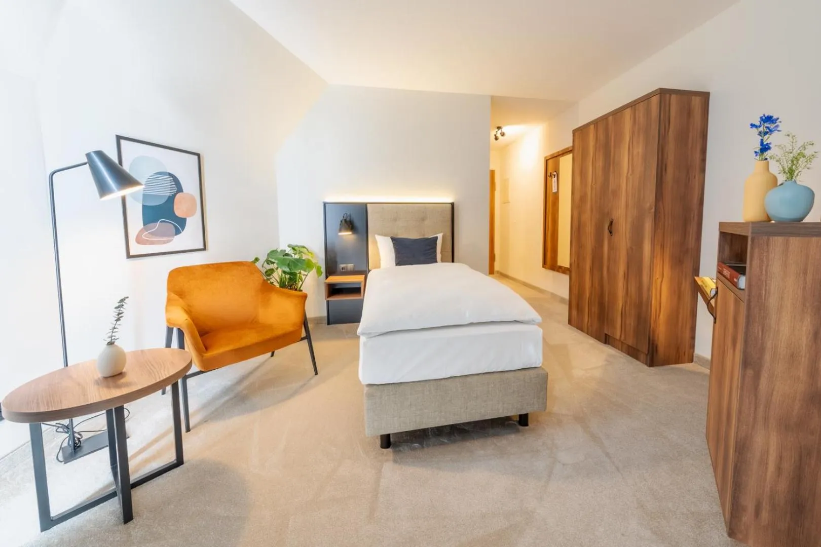 Photo of the whole room, Bed in SOLTHUS Hotel&SPA