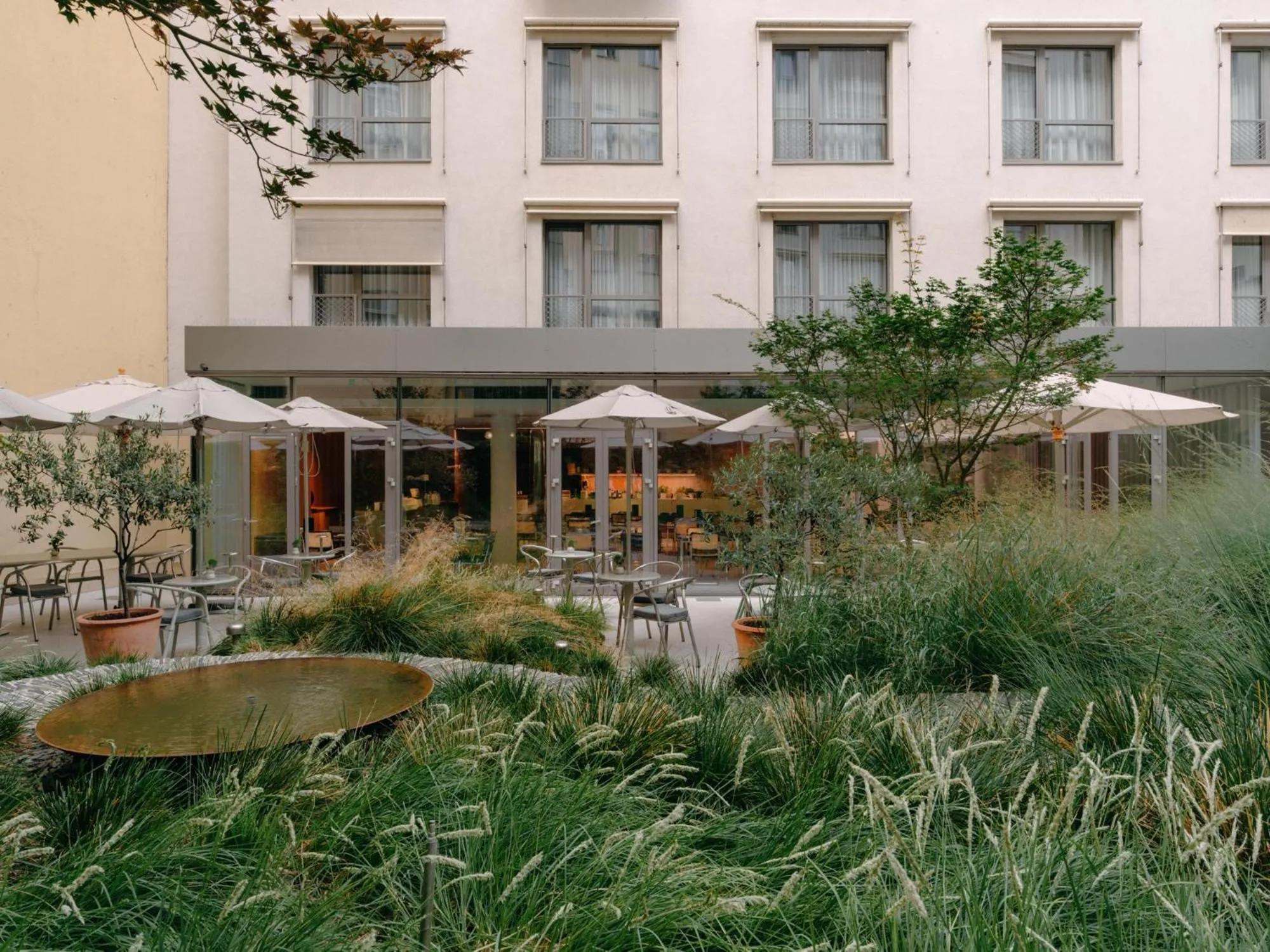 Garden in Hotel Josef