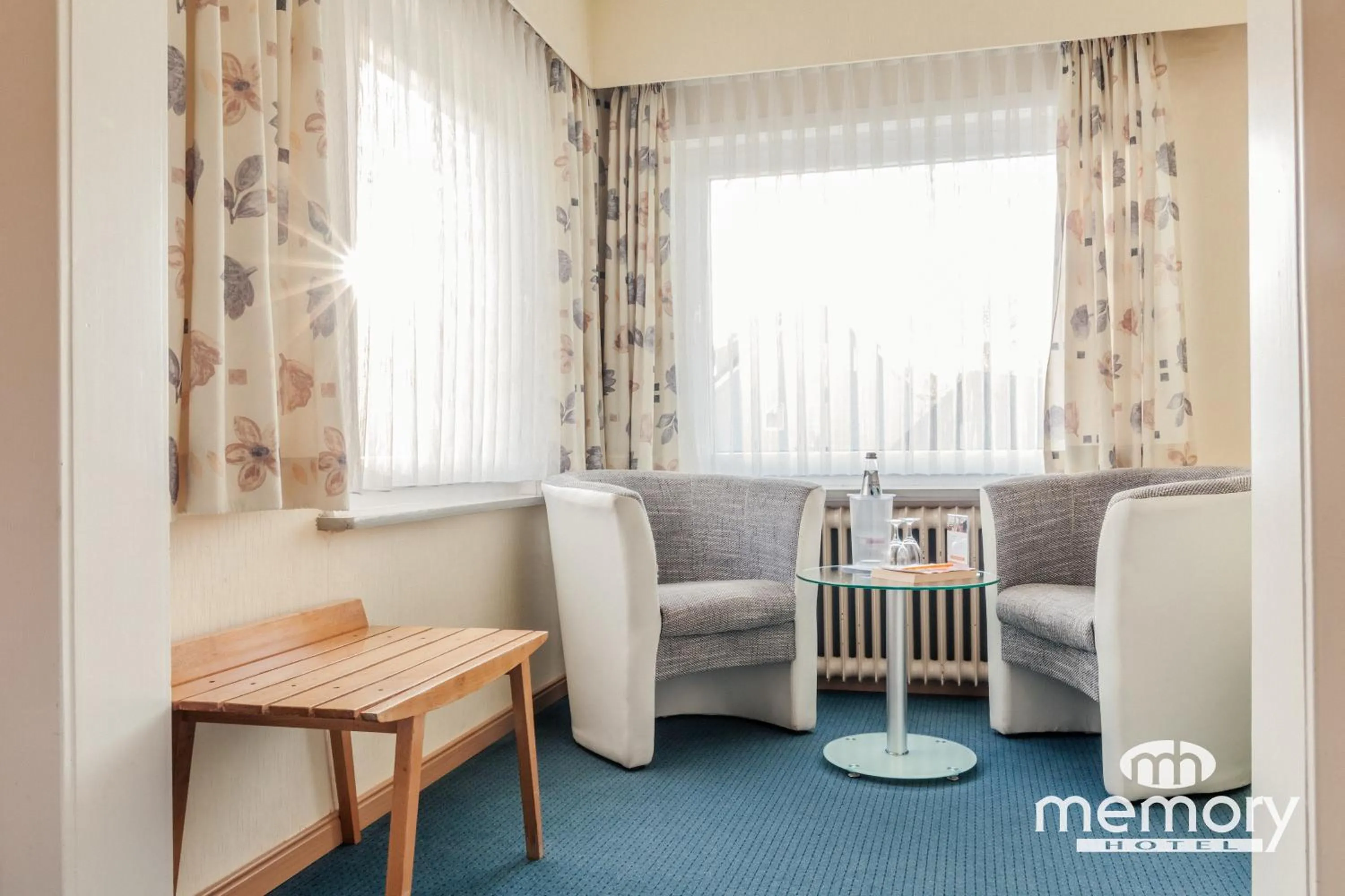 Seating area in Memory Hotel