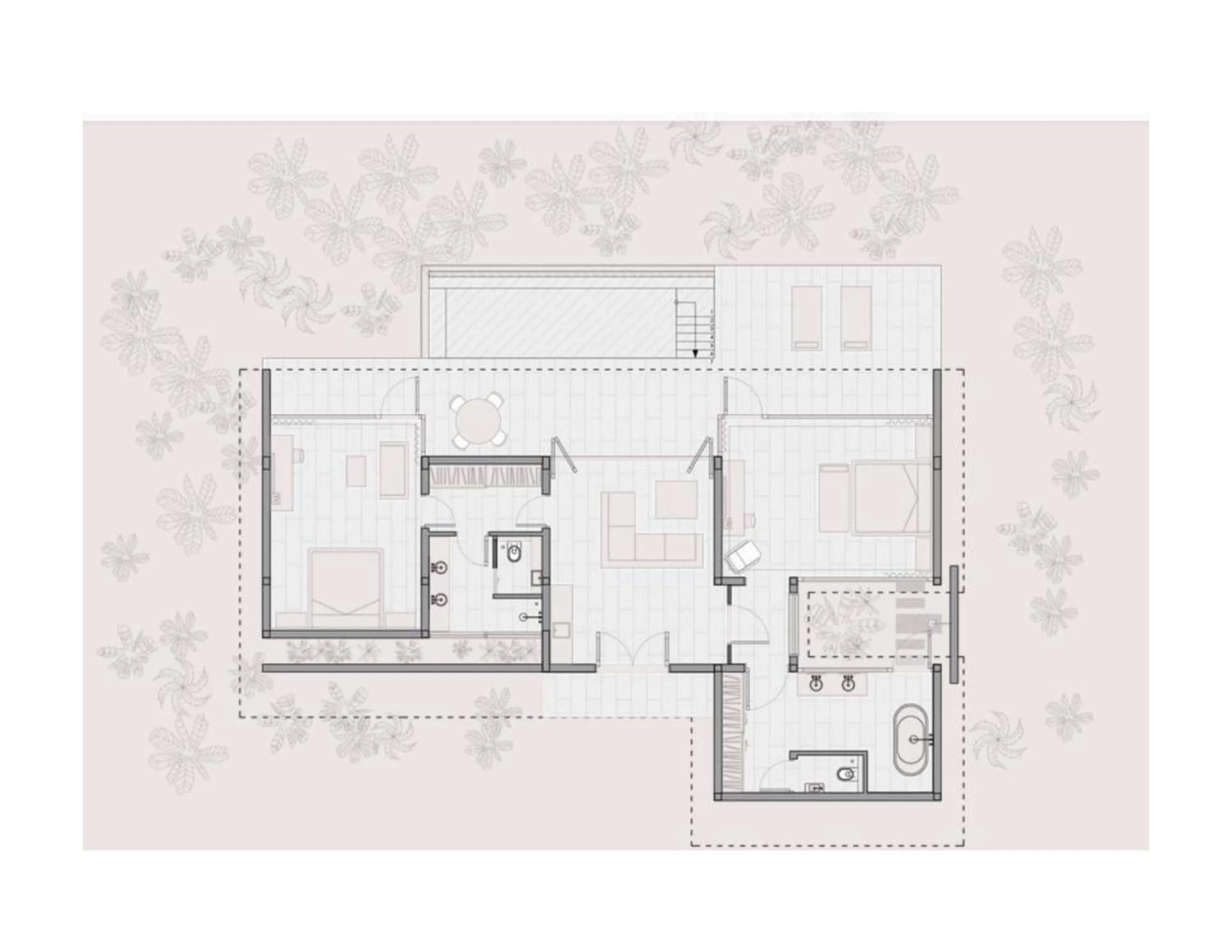 Floor plan in Amber Kampot