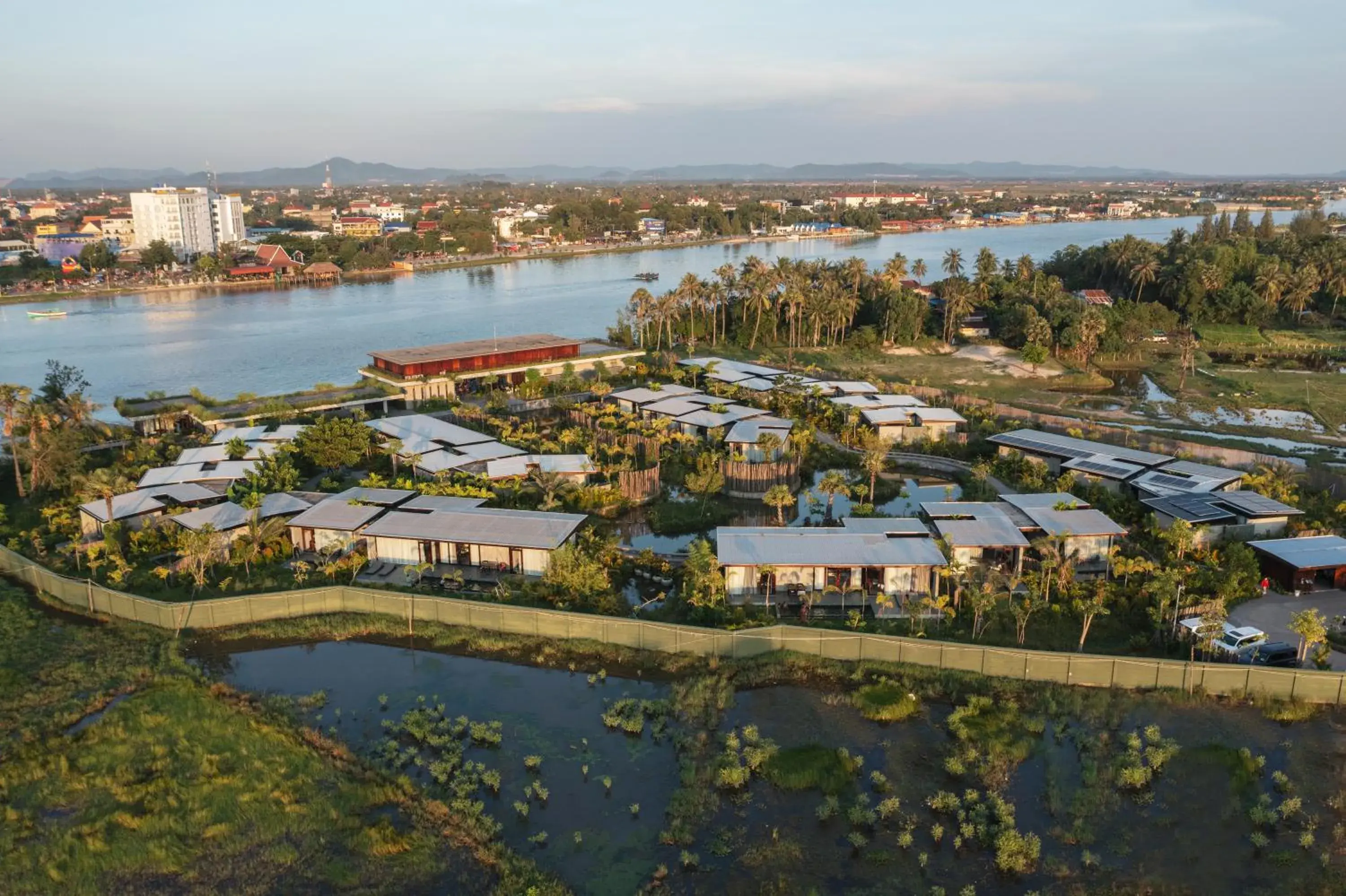 Property building in Amber Kampot Property building in Amber Kampot