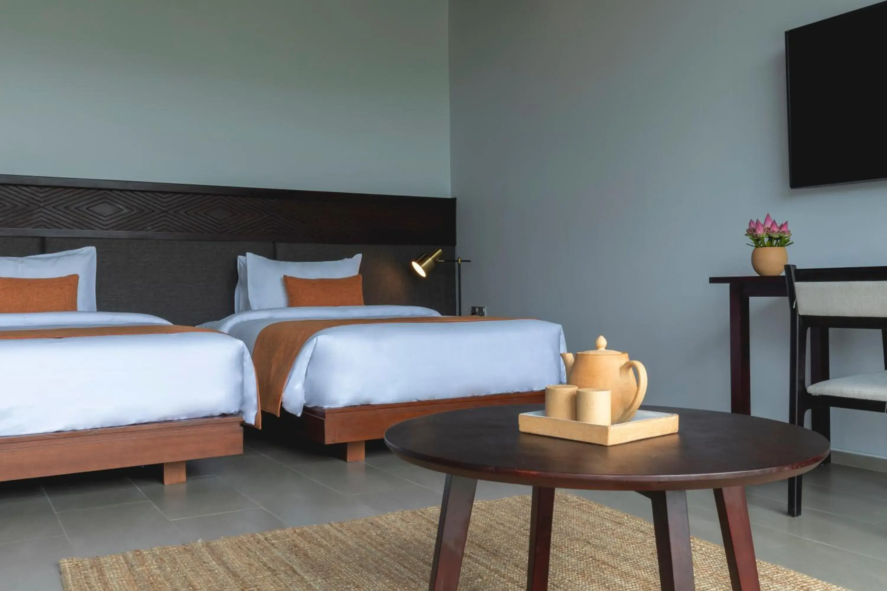 Bed in Amber Kampot Bed in Amber Kampot