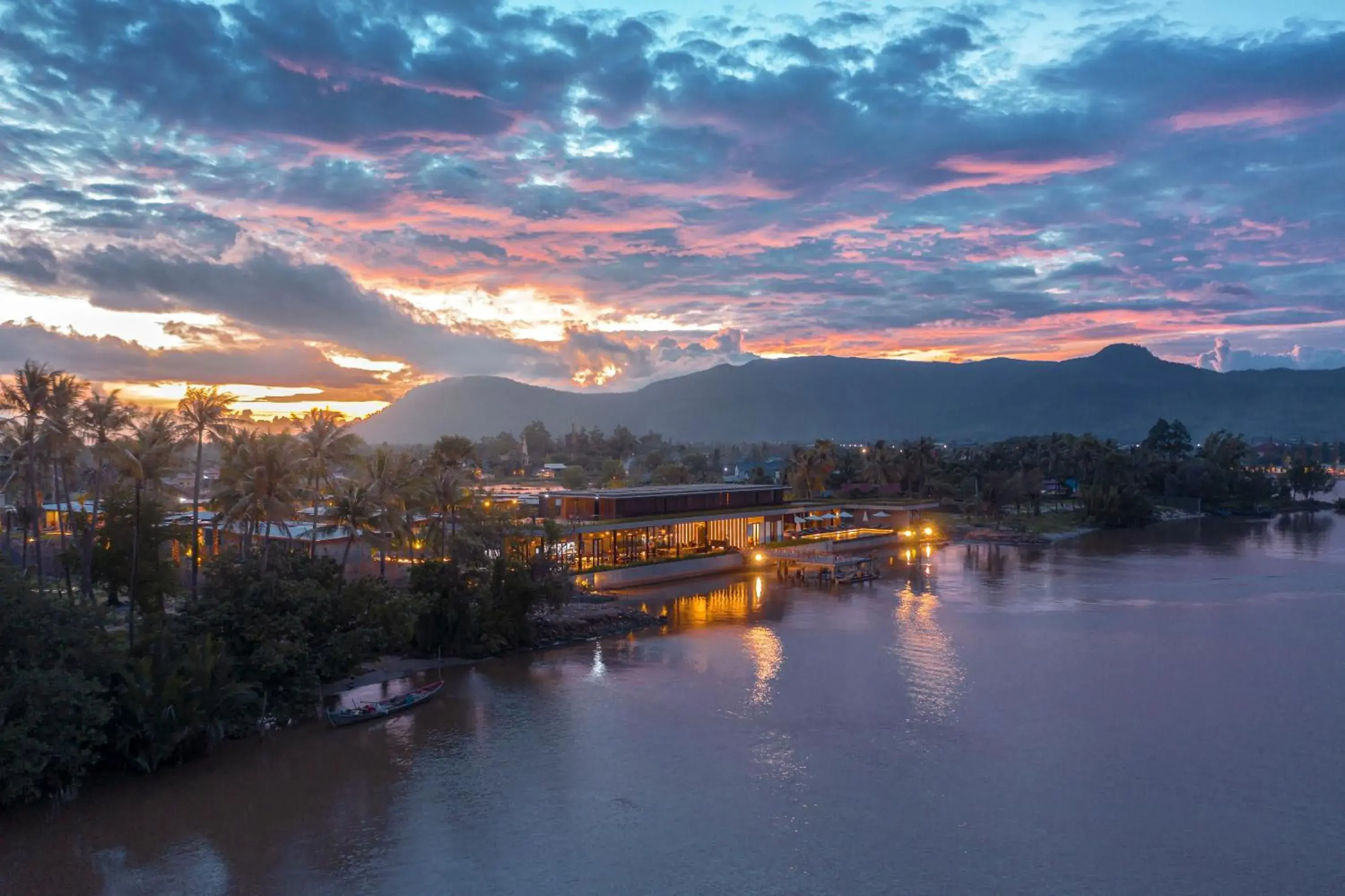 Property building in Amber Kampot Property building in Amber Kampot