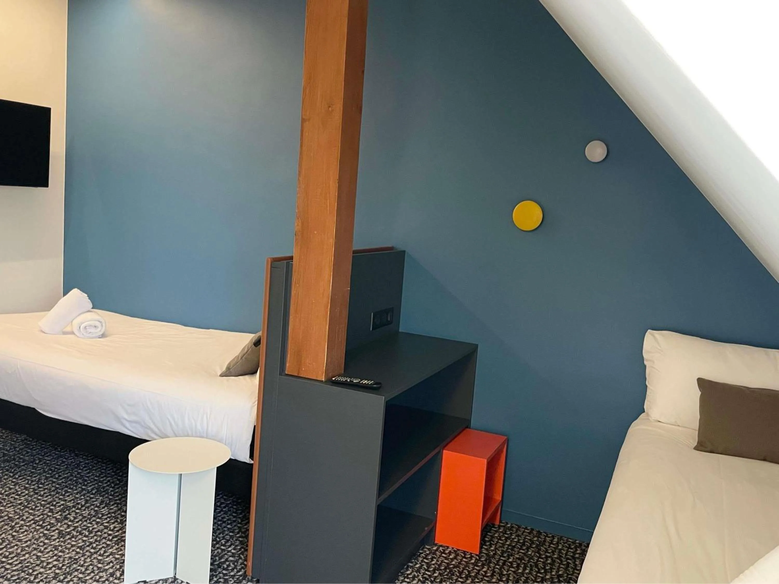 Bedroom, Bed in ibis Colmar Centre