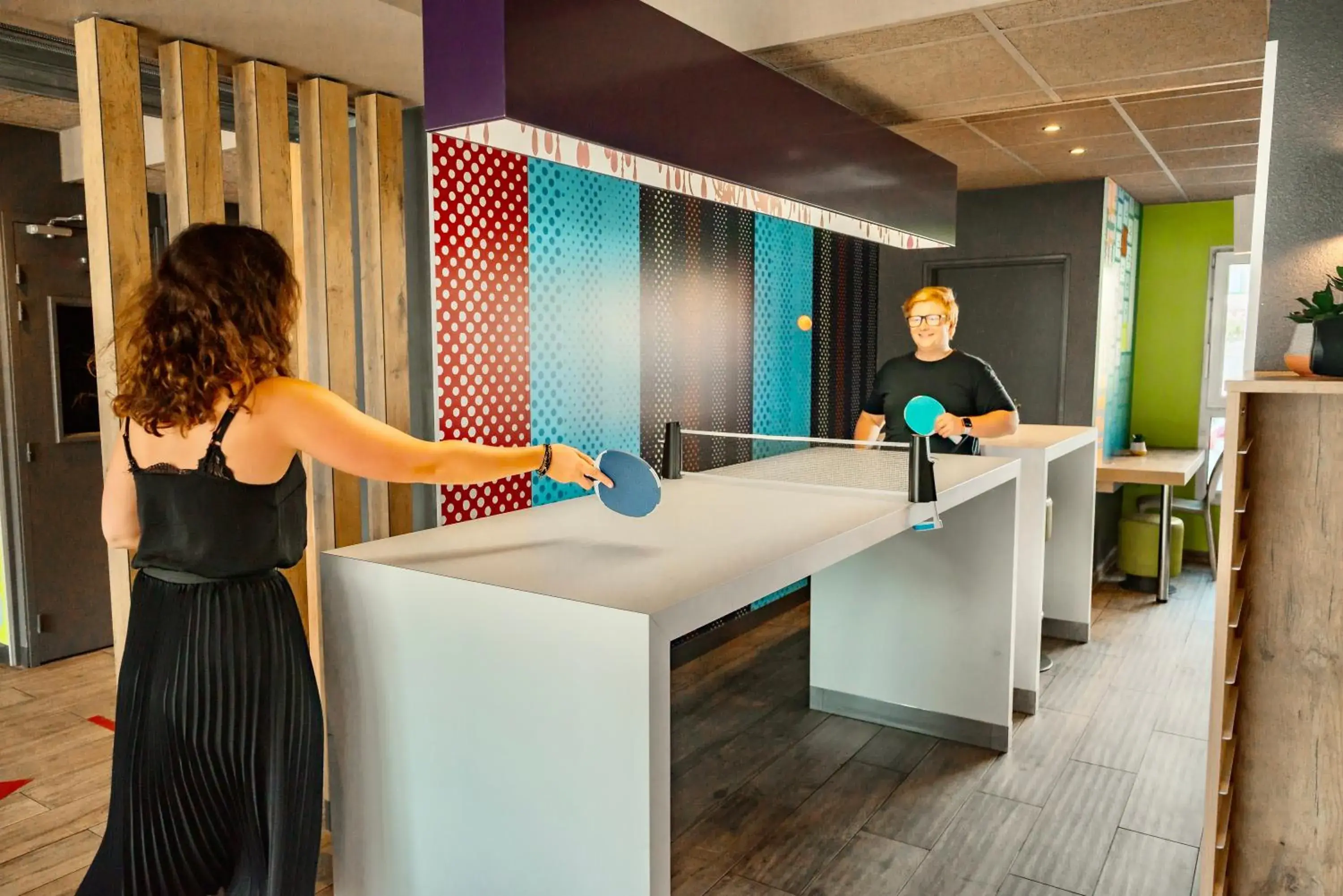 Lobby or reception in ibis Budget Colmar Centre Gare Lobby or reception in ibis Budget Colmar Centre Gare