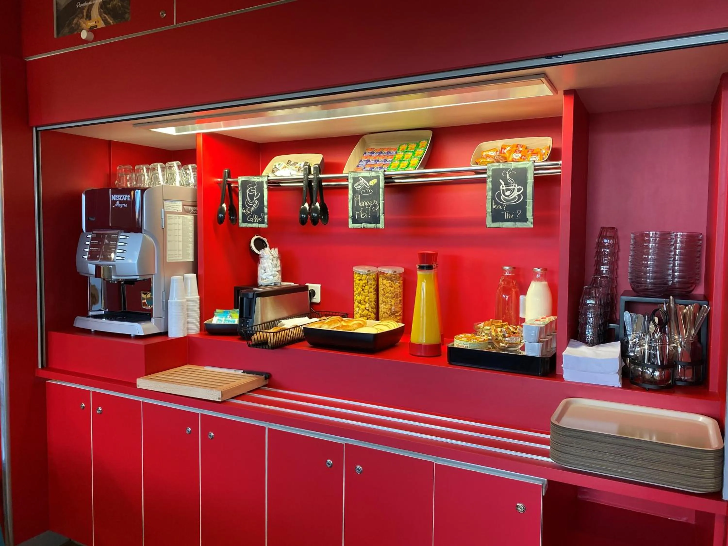 Lobby or reception in hotelF1 Laval