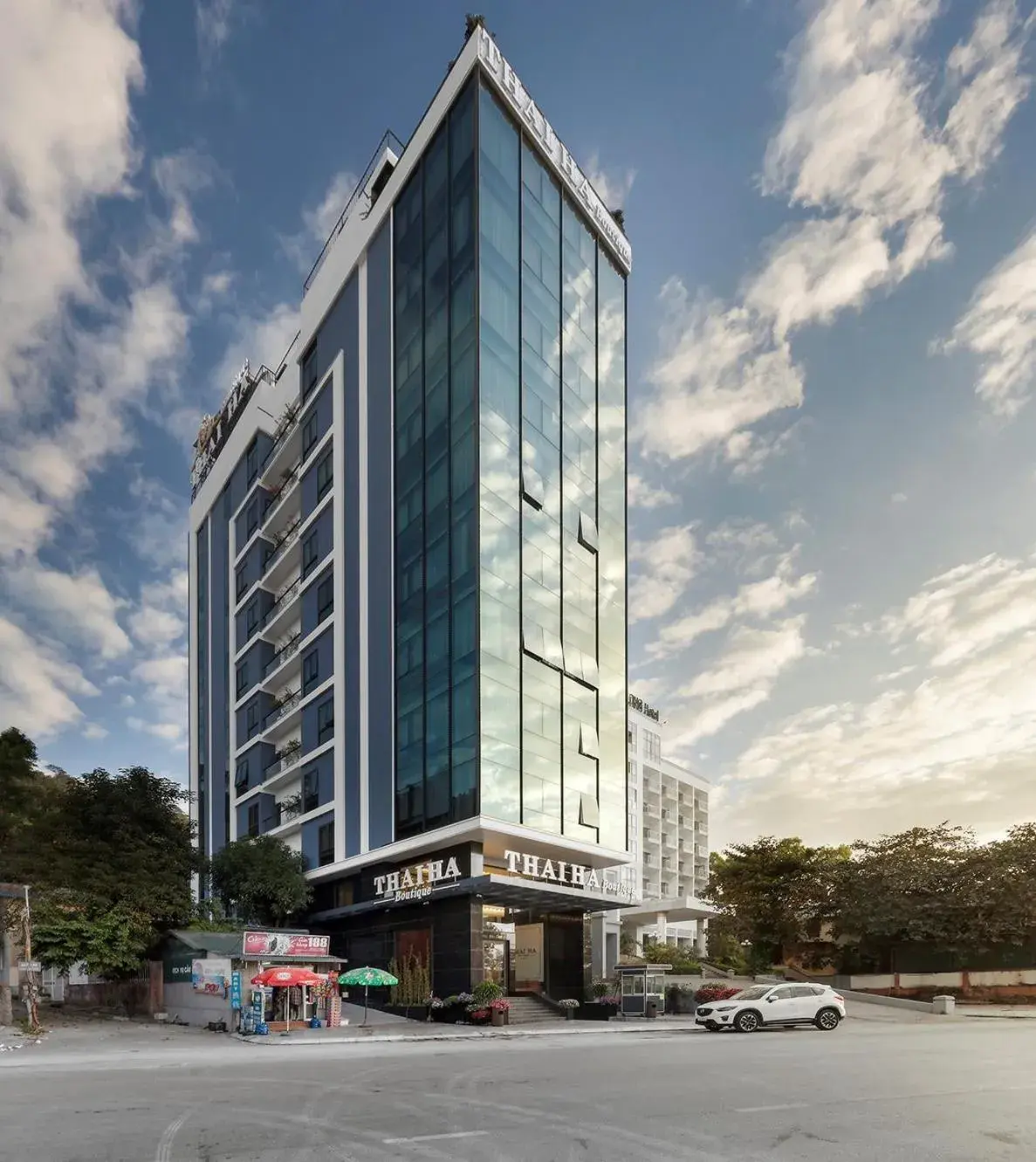 Property building in Thai Ha Boutique Hotel Property building in Thai Ha Boutique Hotel