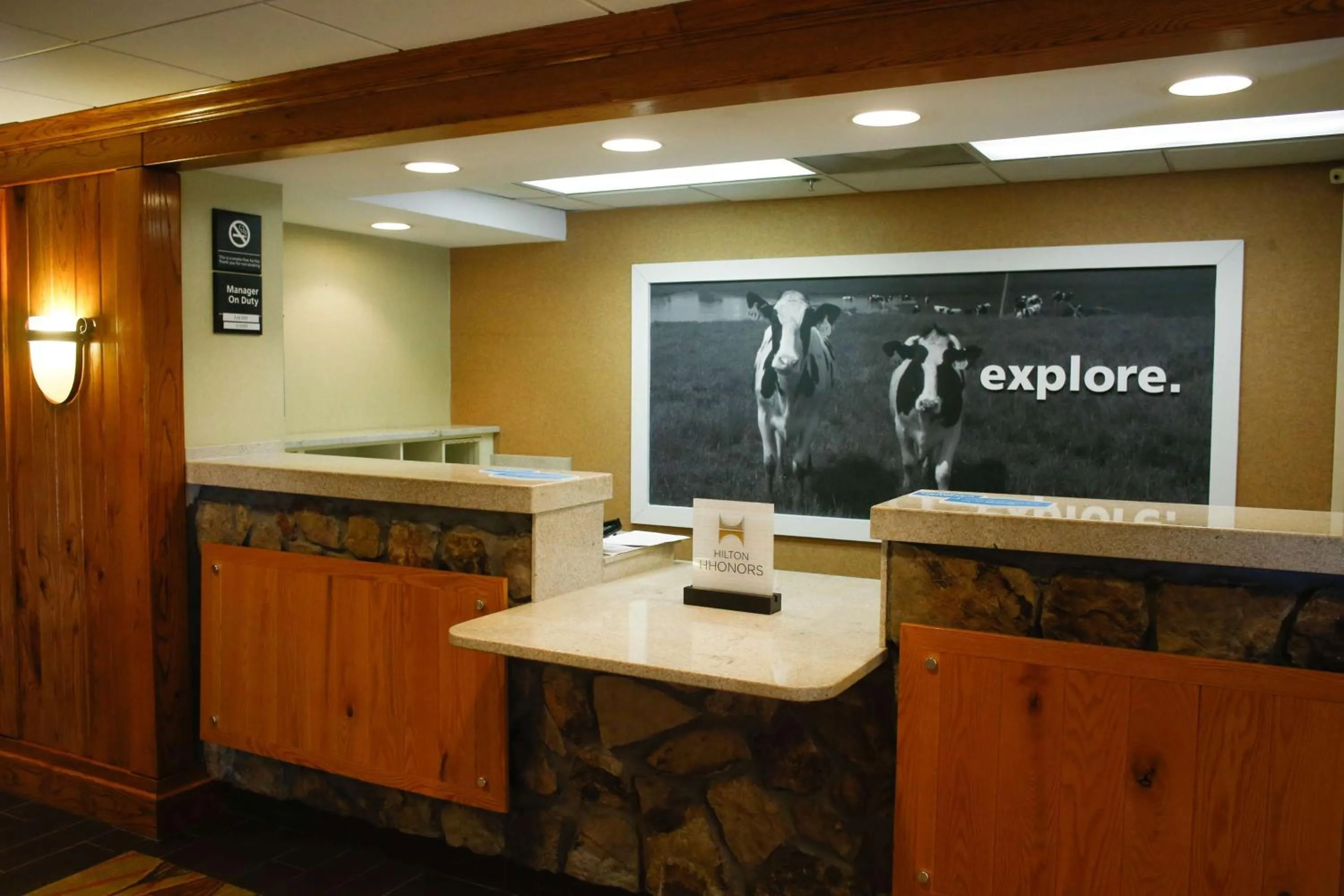 Lobby or reception in Hampton Inn Franklin, NC