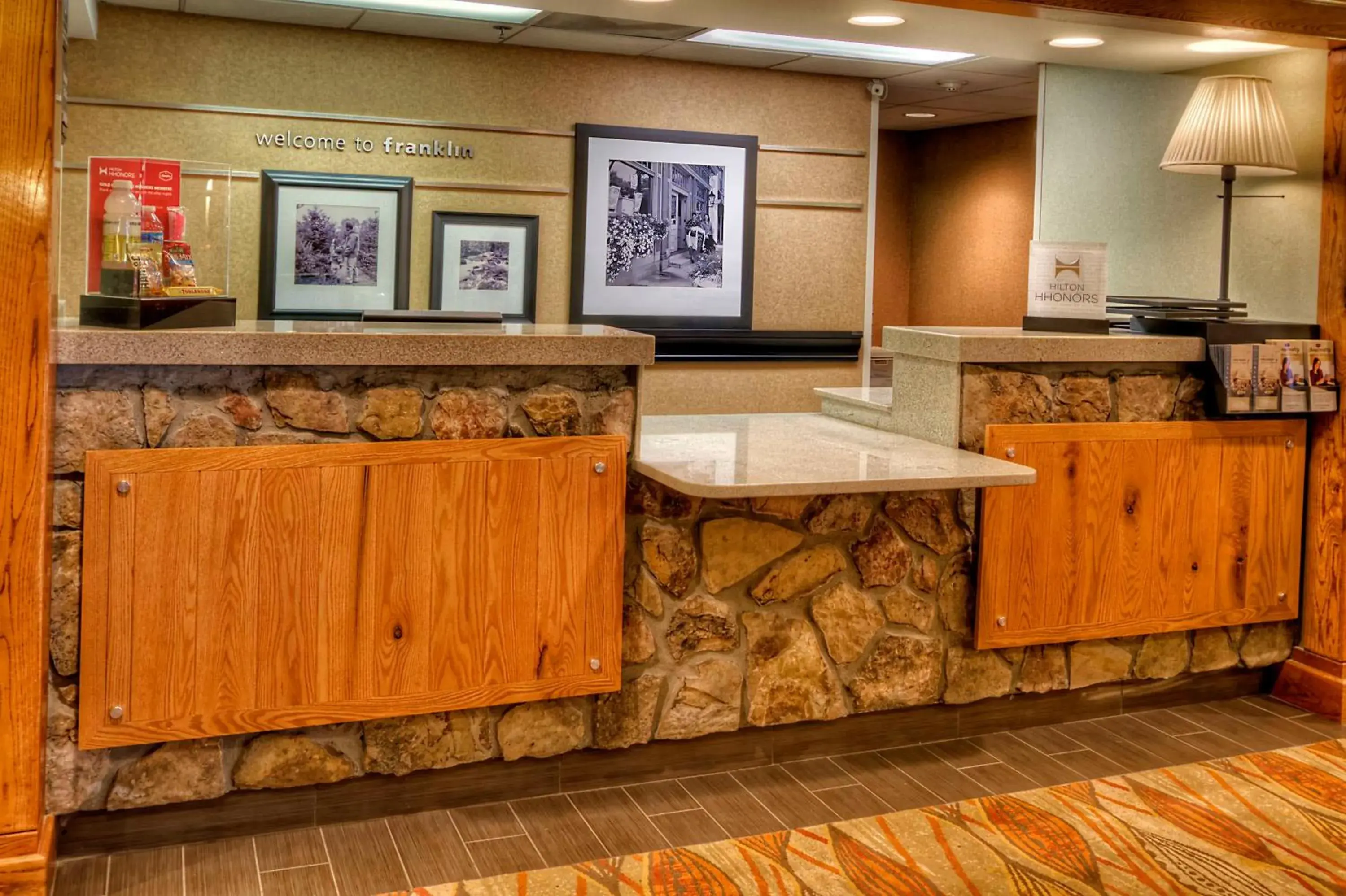Lobby or reception in Hampton Inn Franklin, NC Lobby or reception in Hampton Inn Franklin, NC