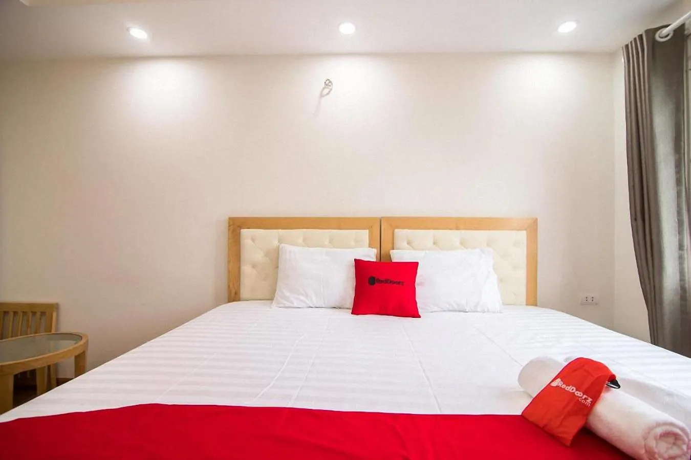Bed in Galaxy Hanoi Hotel & Apartment - 12 ngõ 80 Trần Duy Hưng
