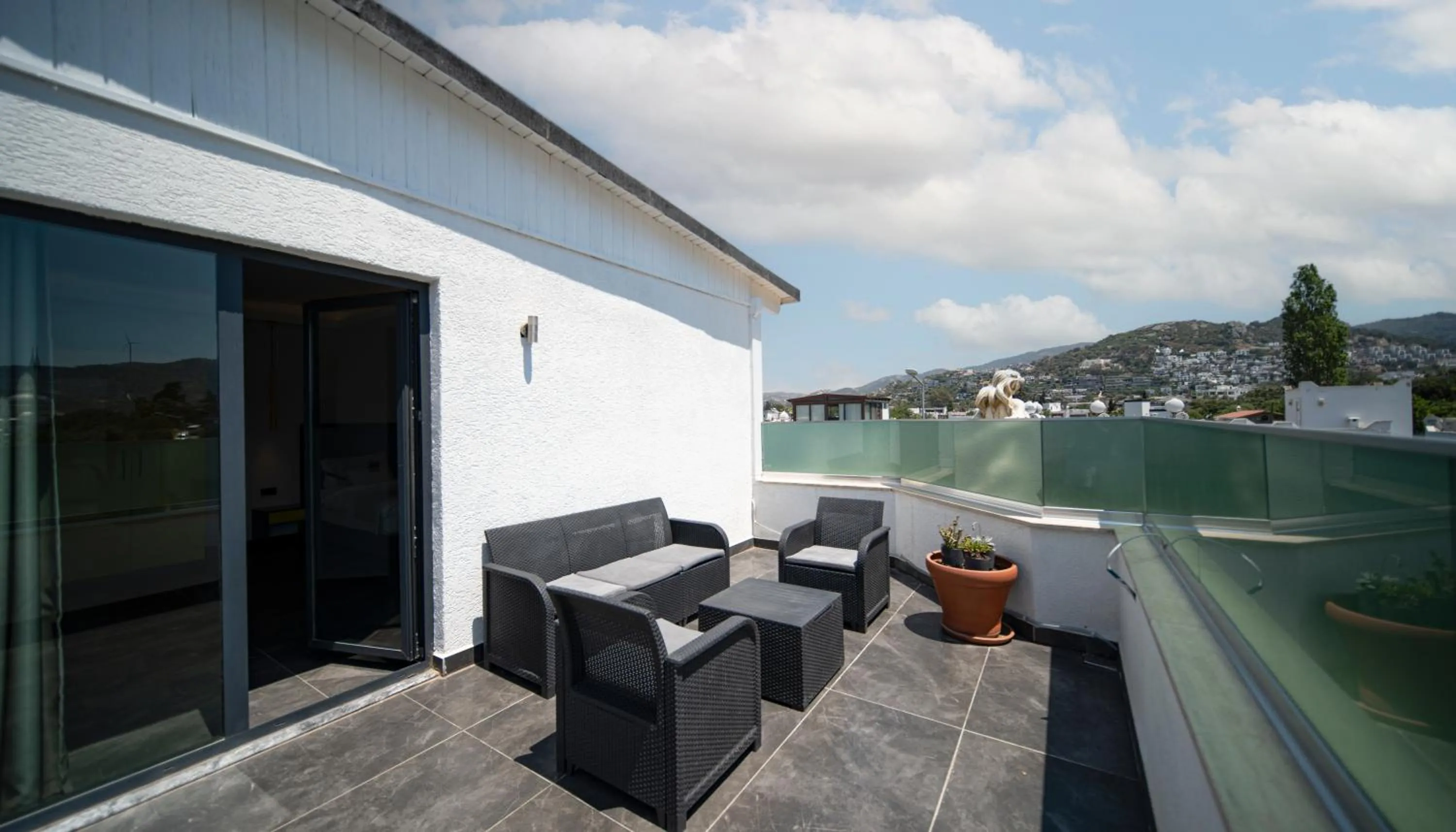 Balcony/Terrace in Sea Palm Otel Yalıkavak