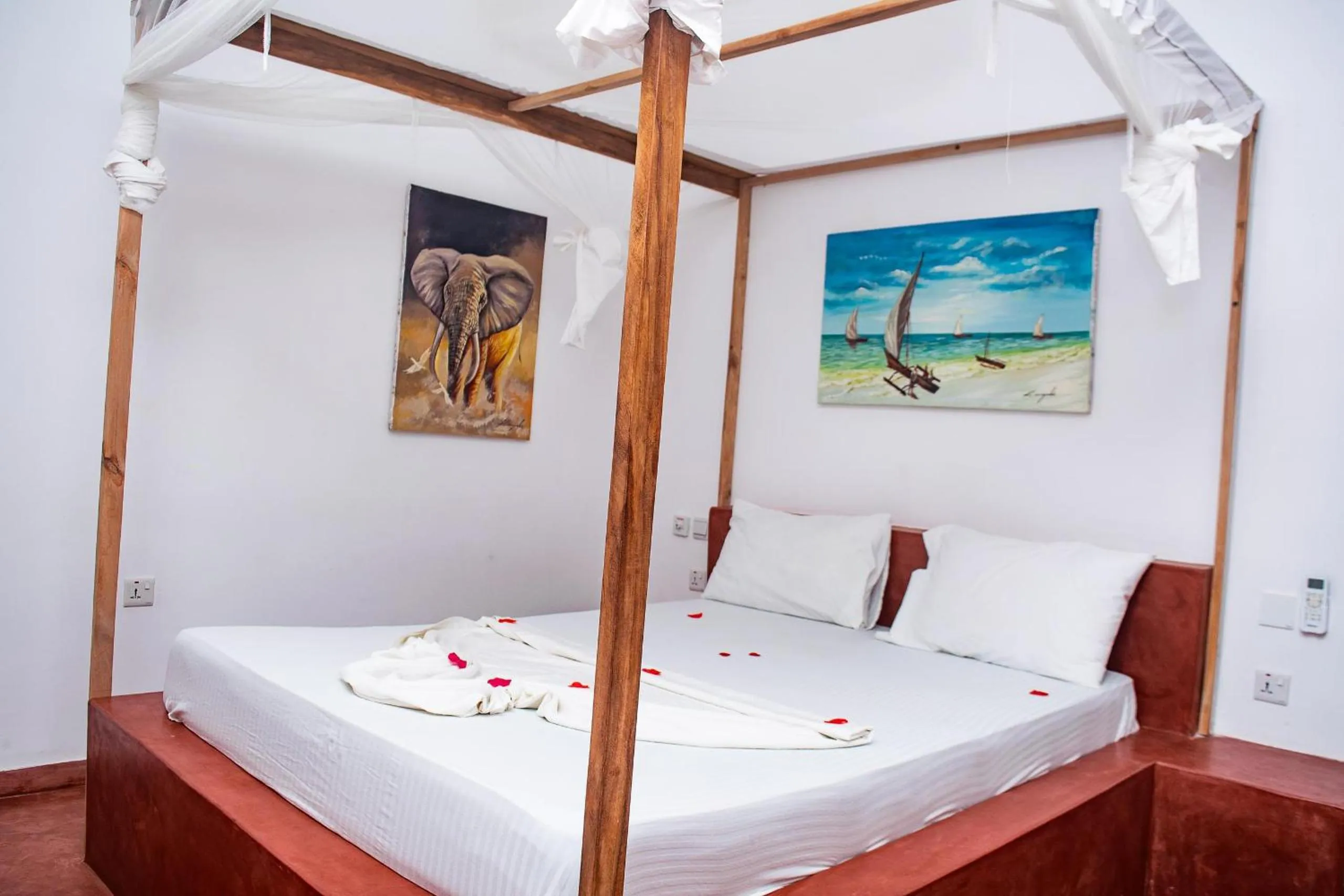 Bed in Shamba Village