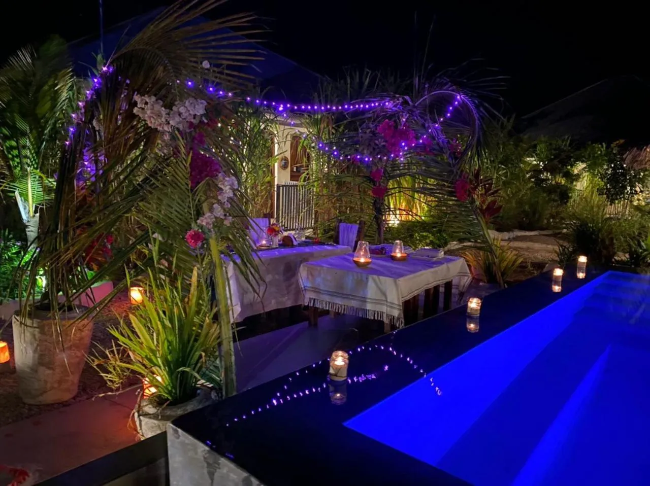 Swimming pool in Shamba Village