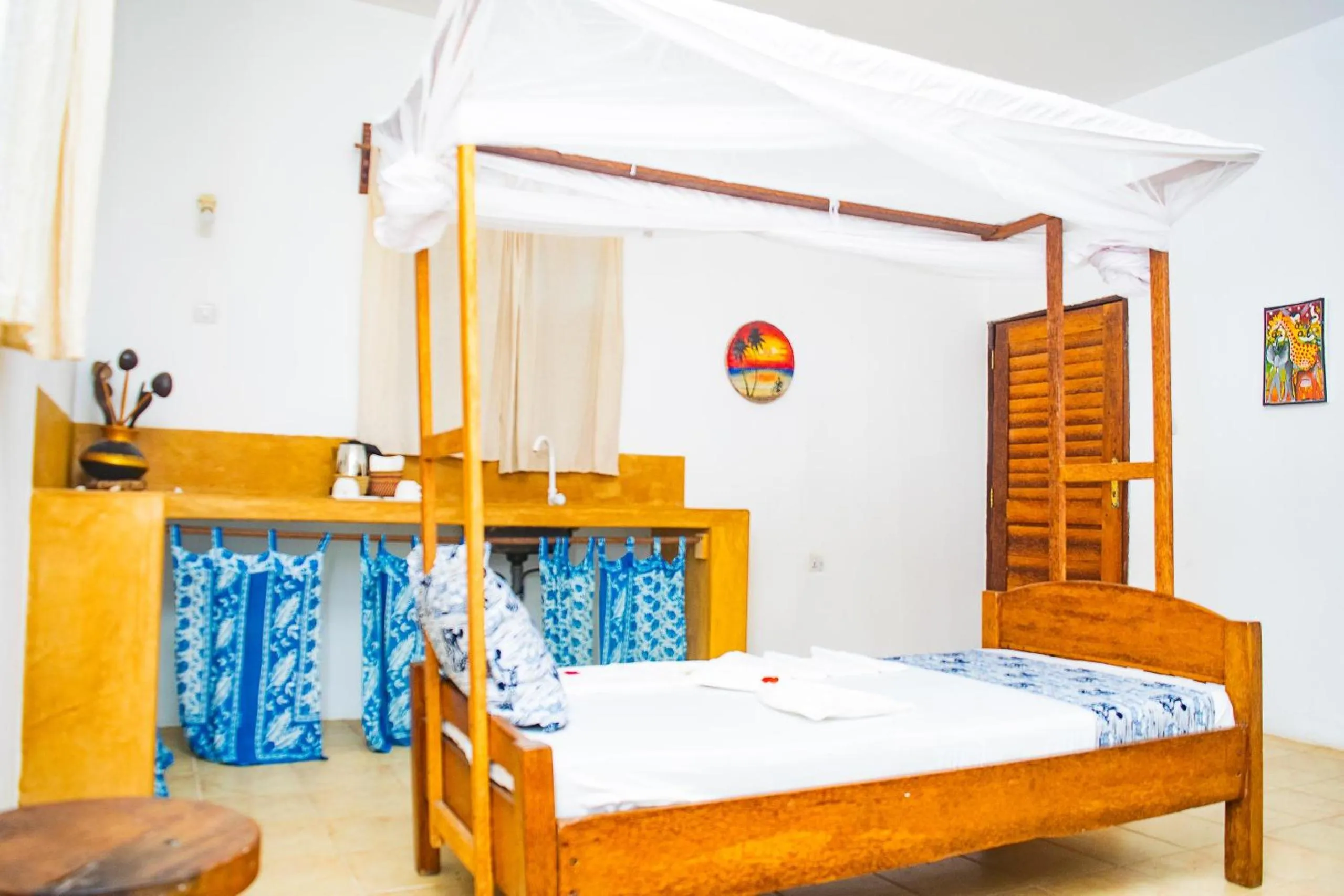 Bedroom, Bed in Shamba Village