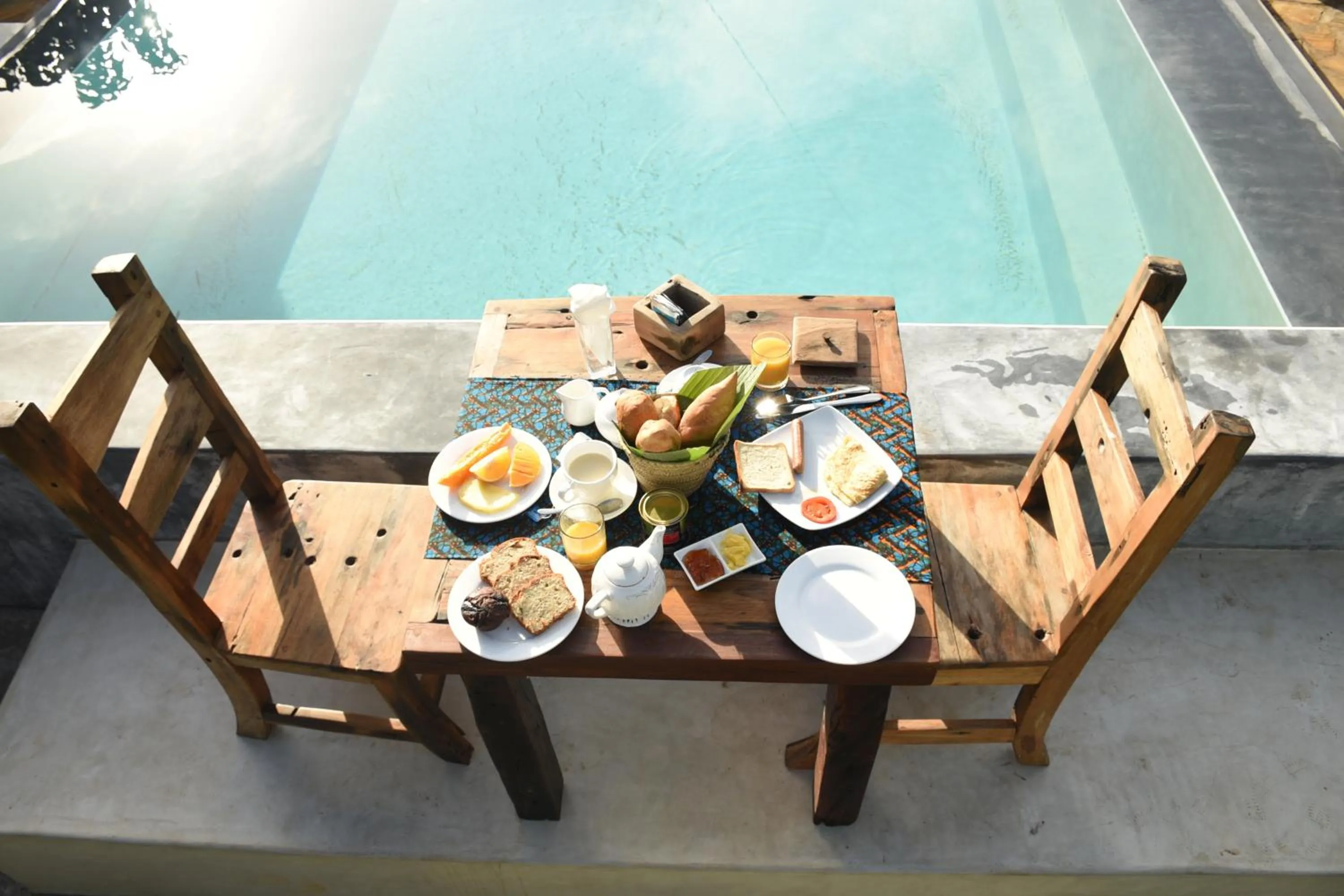 Swimming pool in Shamba Village