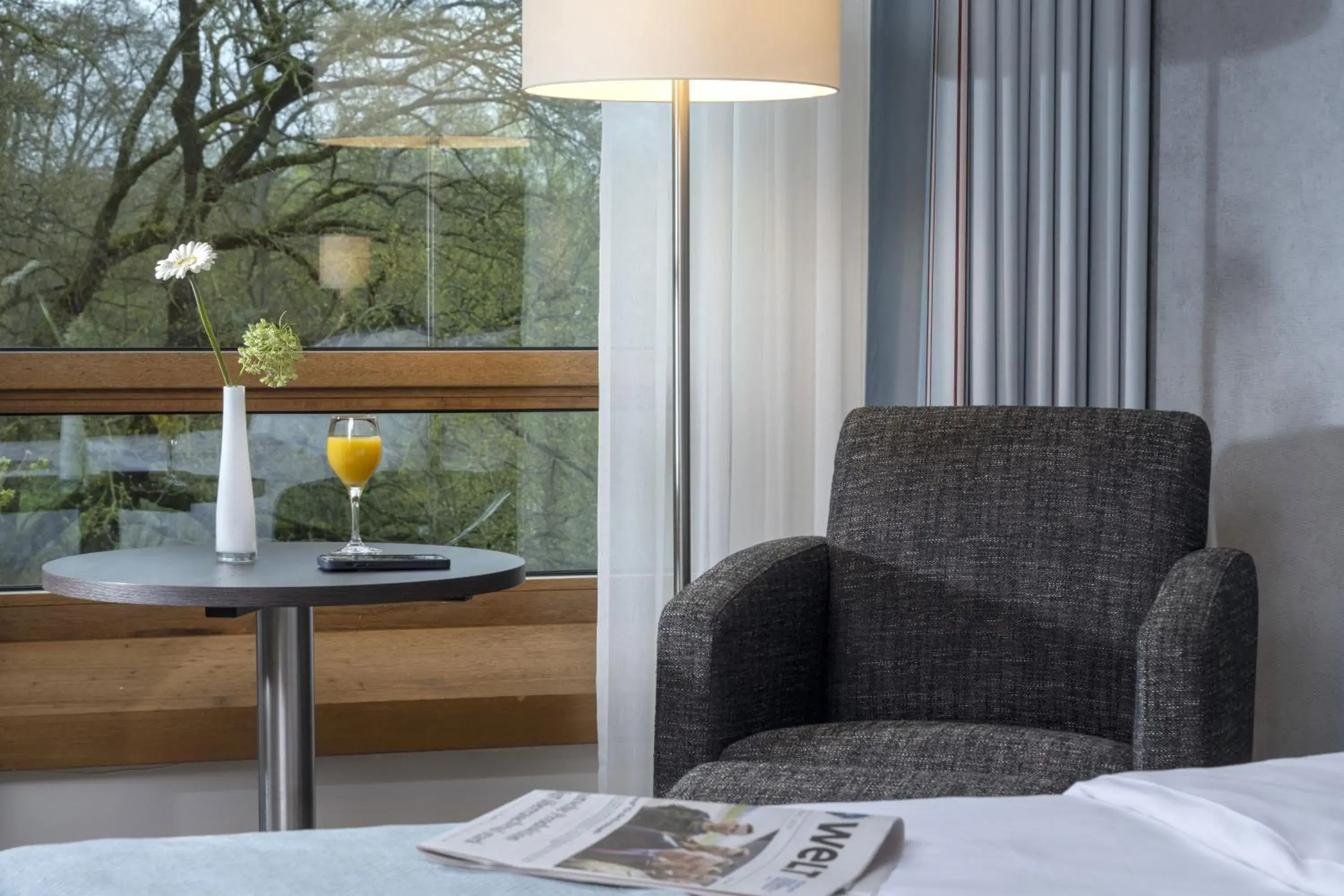 Bed in Maritim Hotel Bremen Bed in Maritim Hotel Bremen