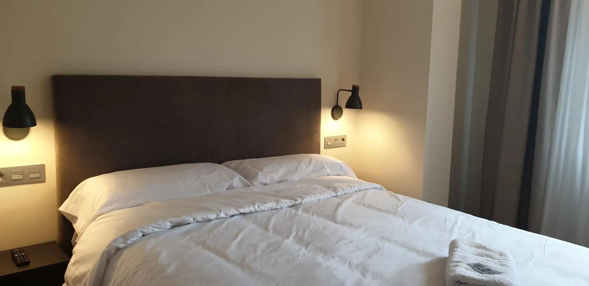 Bed in Hotel San Marcus