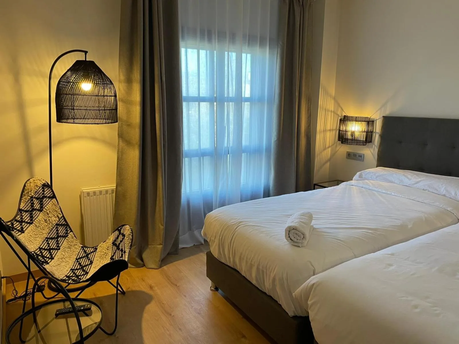 Bed in Hotel San Marcus