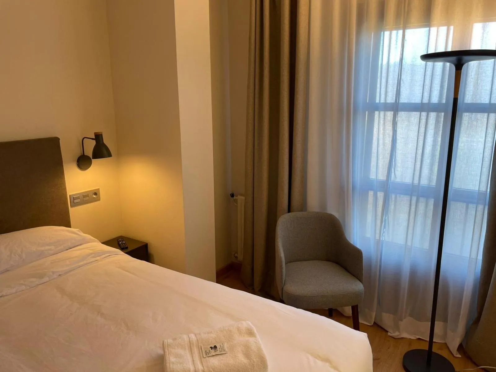 Bed in Hotel San Marcus