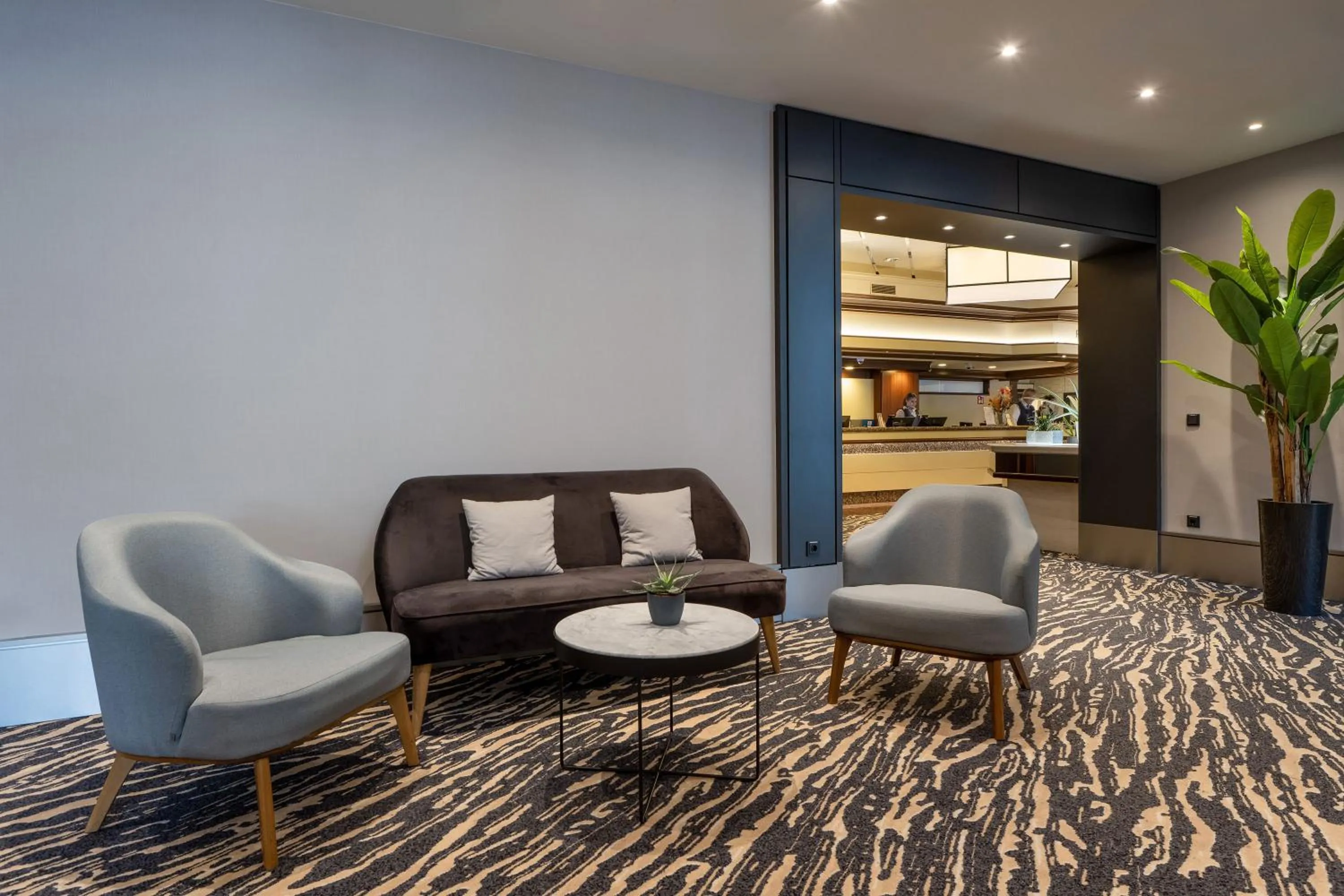 Seating area in Maritim Hotel Darmstadt