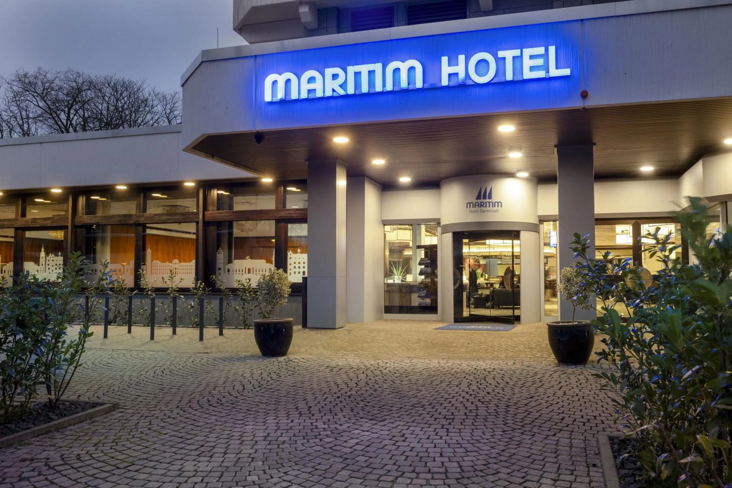 Facade/entrance in Maritim Hotel Darmstadt