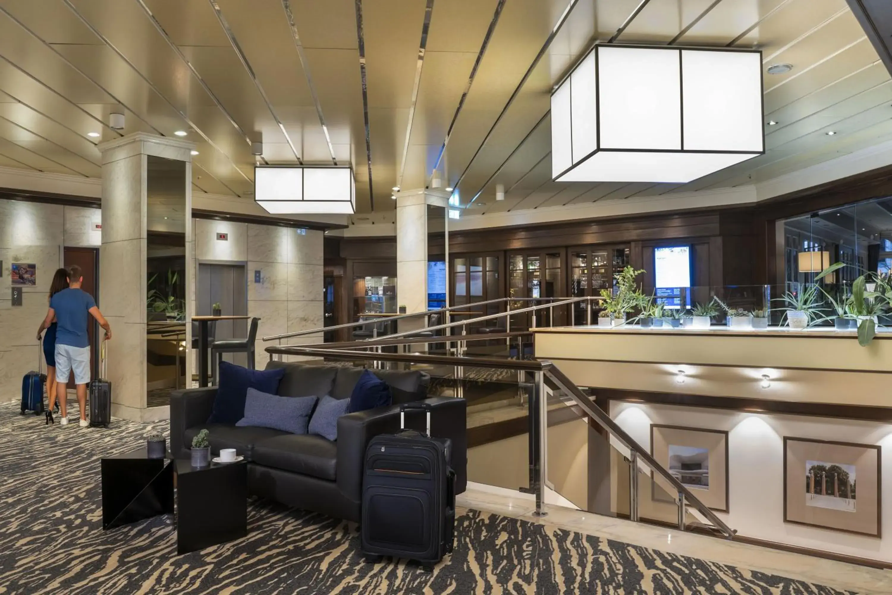 Lobby or reception in Maritim Hotel Darmstadt Lobby or reception in Maritim Hotel Darmstadt
