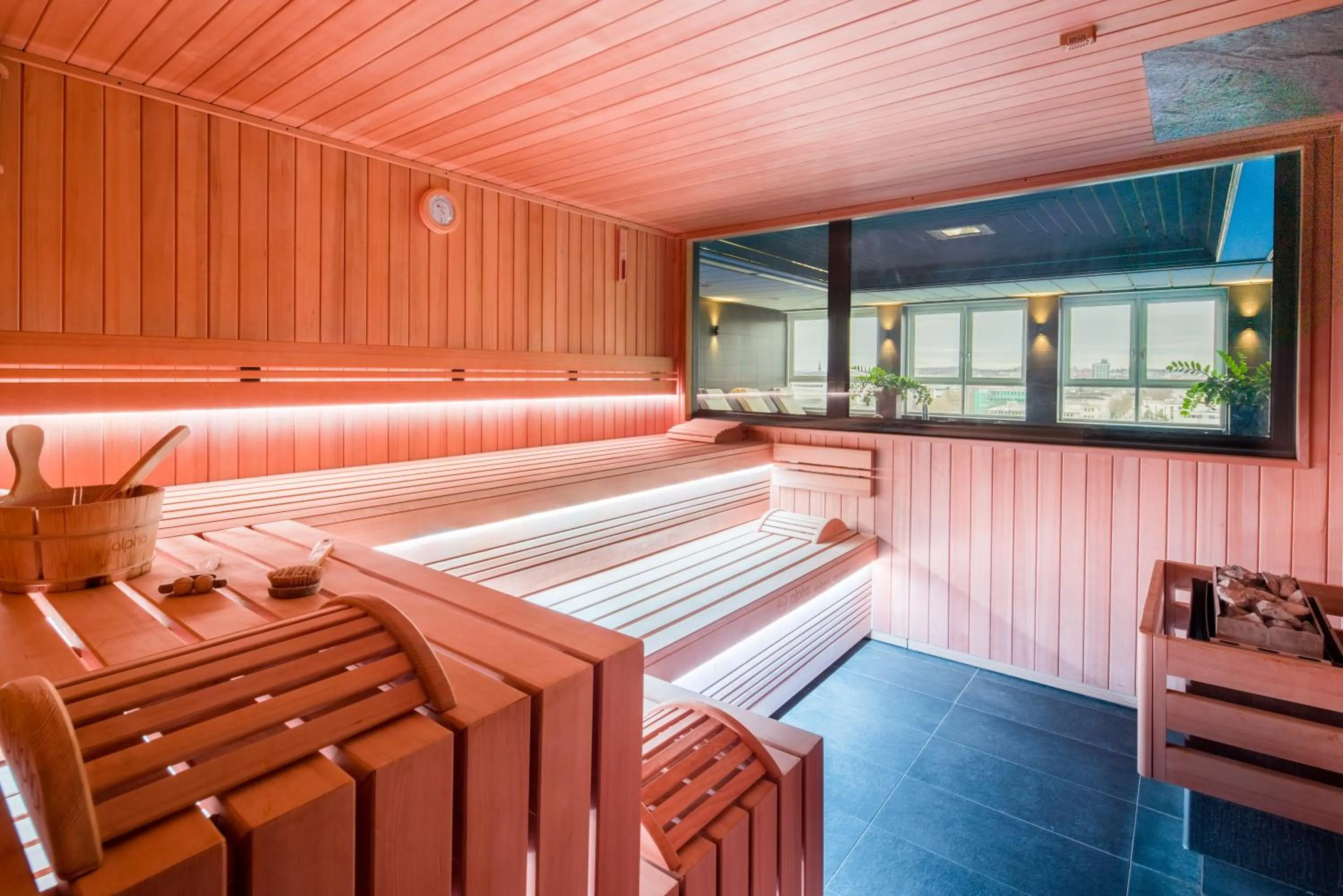 Sauna in Best Western Plus Plaza Hotel Darmstadt