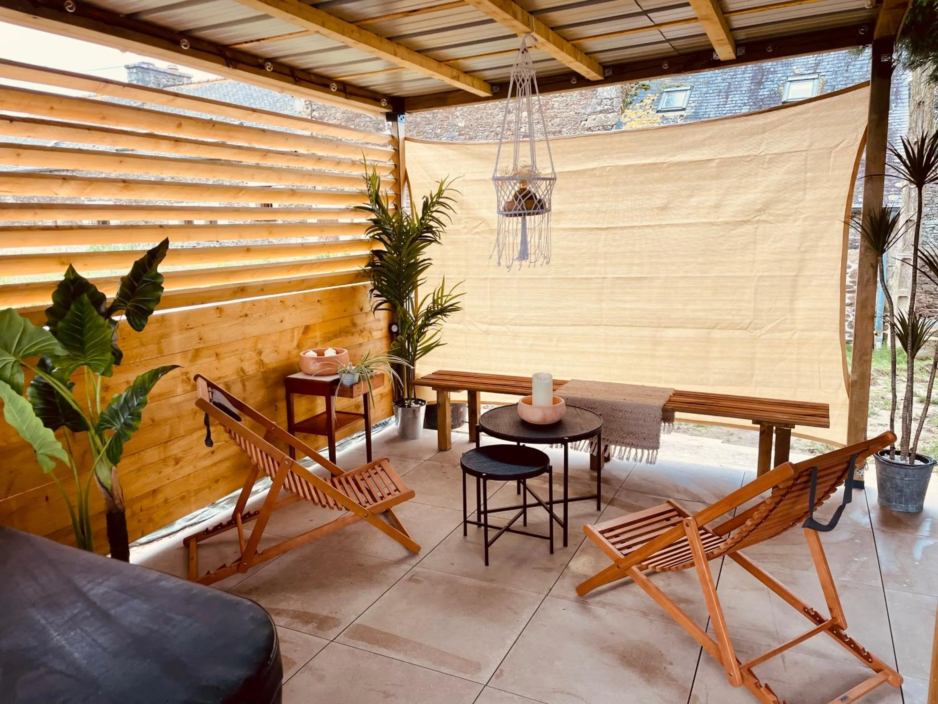 Patio in Duguesclin entre Dinan et Plages